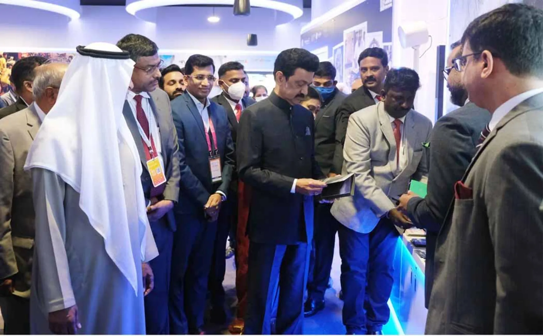 Tamil Nadu Chief Minister MK Stalin at the World Exhibition in Dubai! (Pictures)