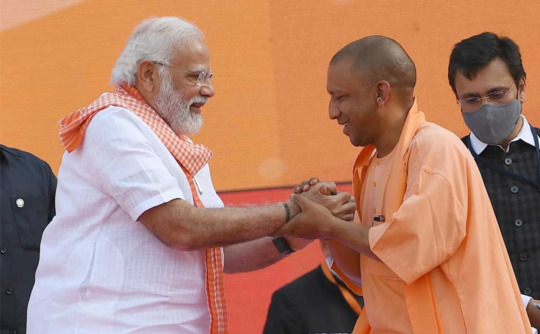 Yogi Adityanath sworn in as Chief Minister for the second time in the presence of millions!