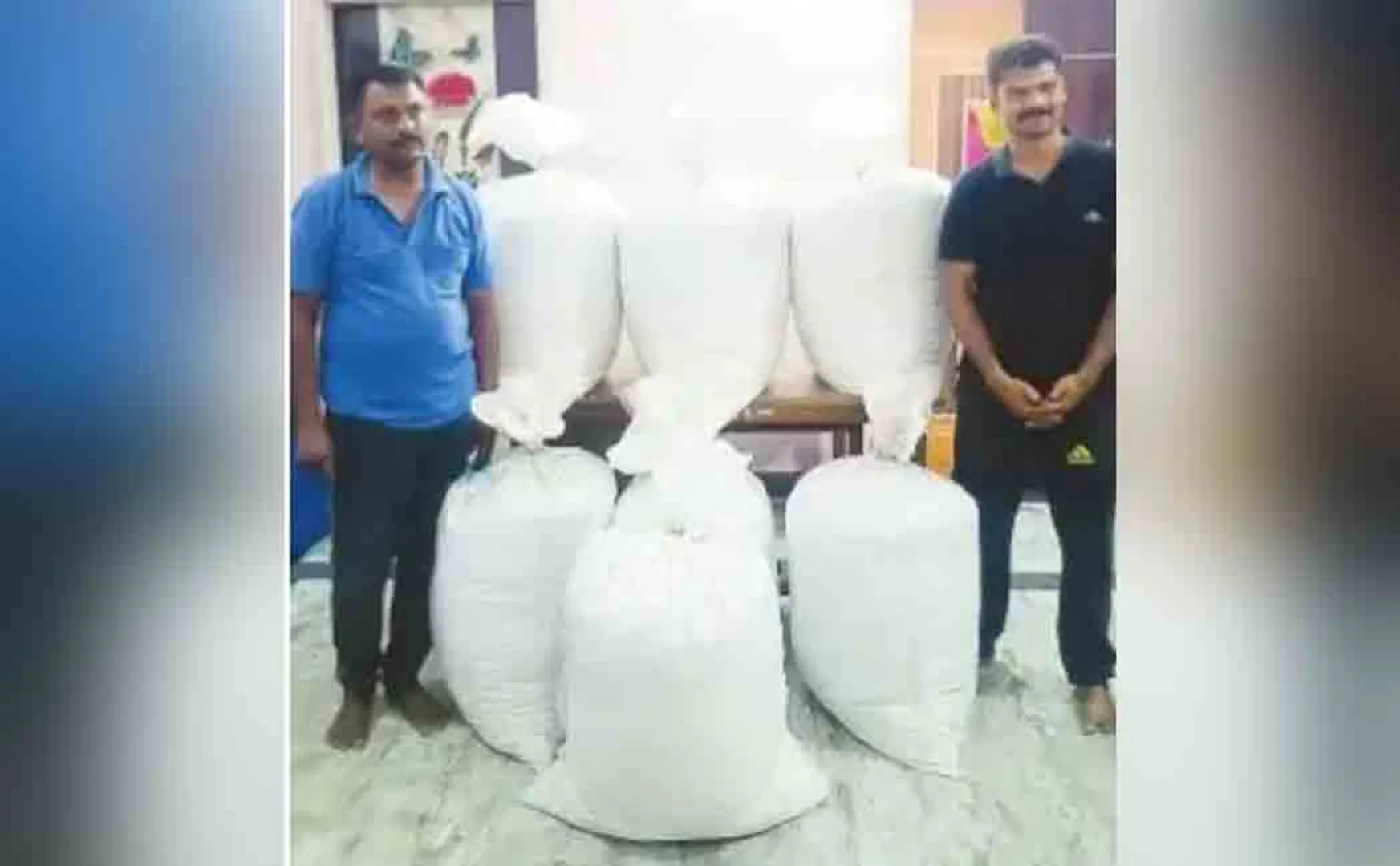40 lakh rupees worth cannabis seized 2 arrested!