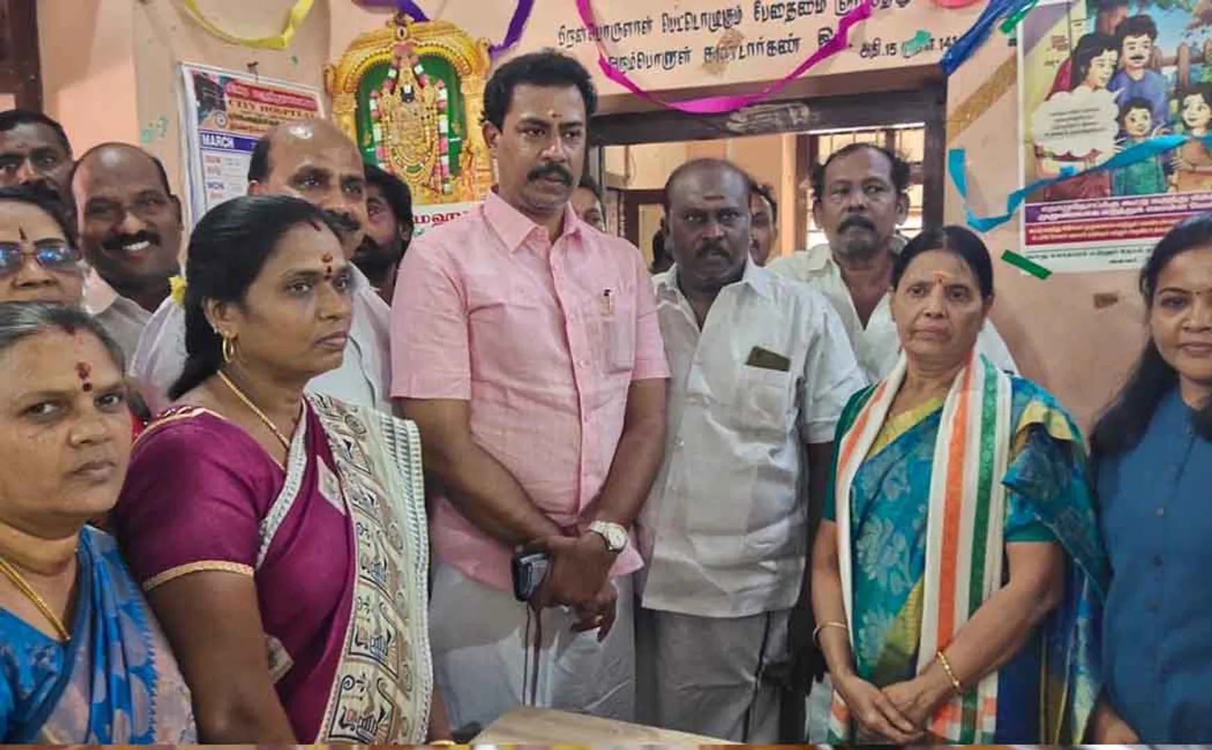 Siyamala from Congress party elected as Pattiviranapatti mayor!