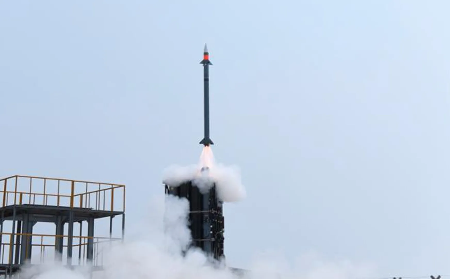 Successfully tested locally made missile!