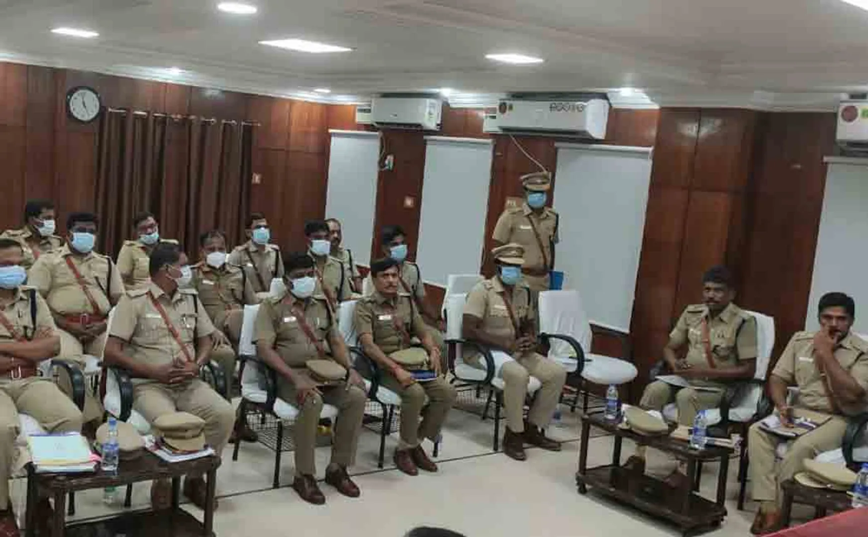 Chief Minister's visit inspected by police officers!
