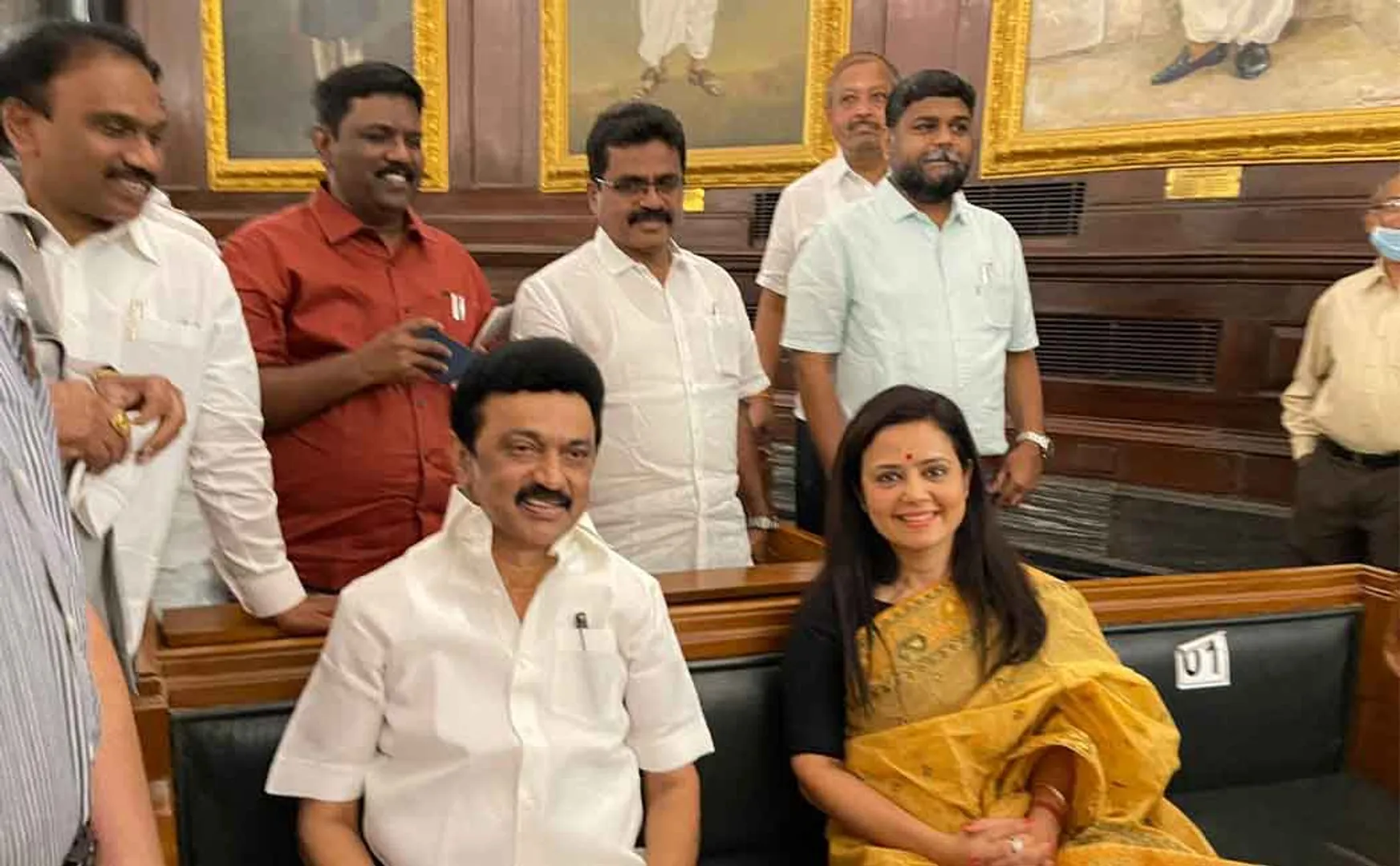Chief Minister MK Stalin pays a visit to Parliament! (Pictures)