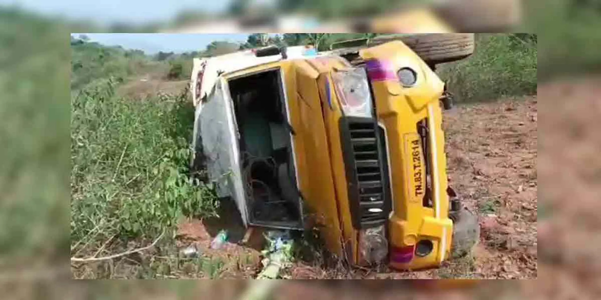 Thirupathur  van incident 