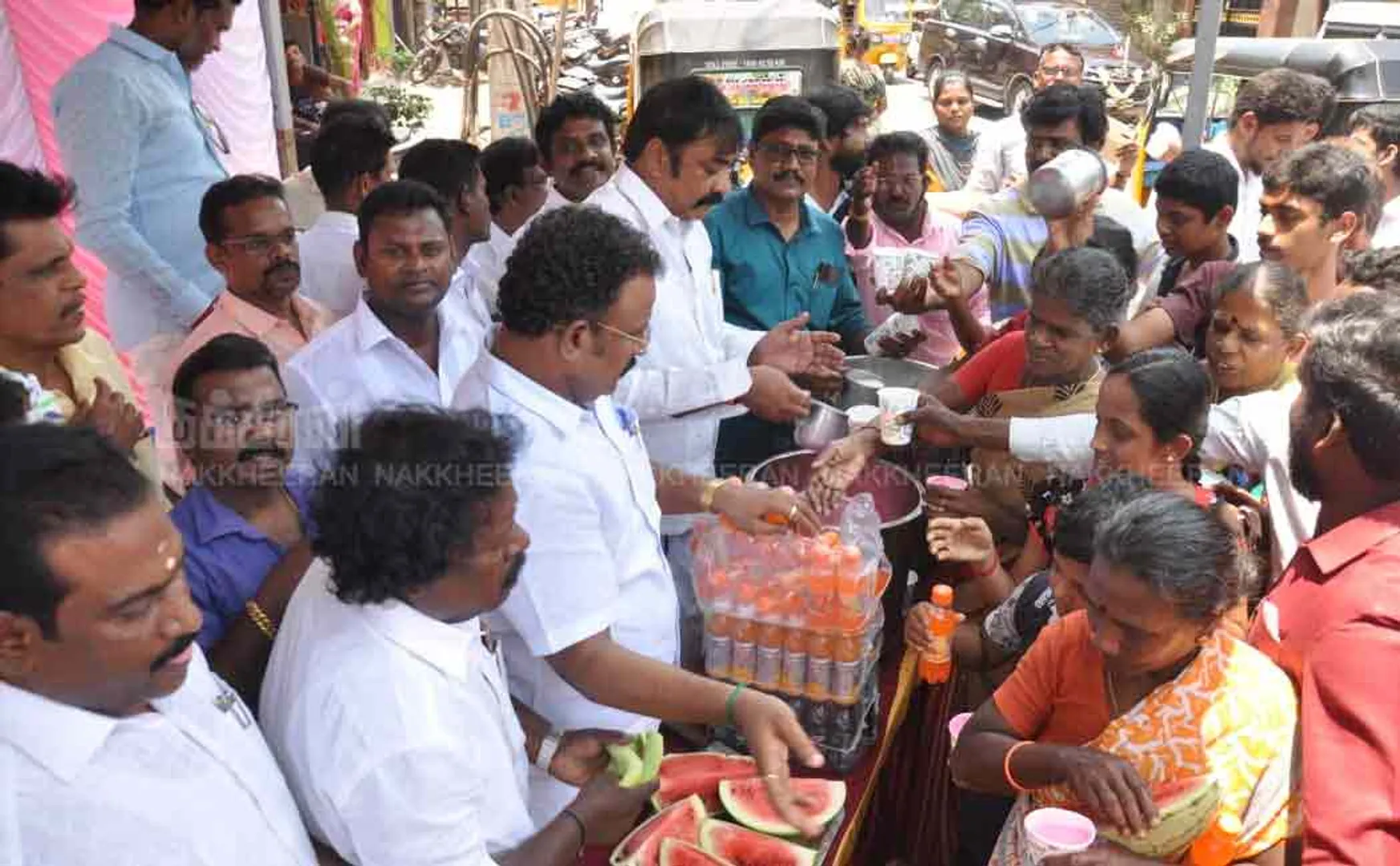  ADMK DS provided  Watermelon and Kirni  in Perambur constituency!