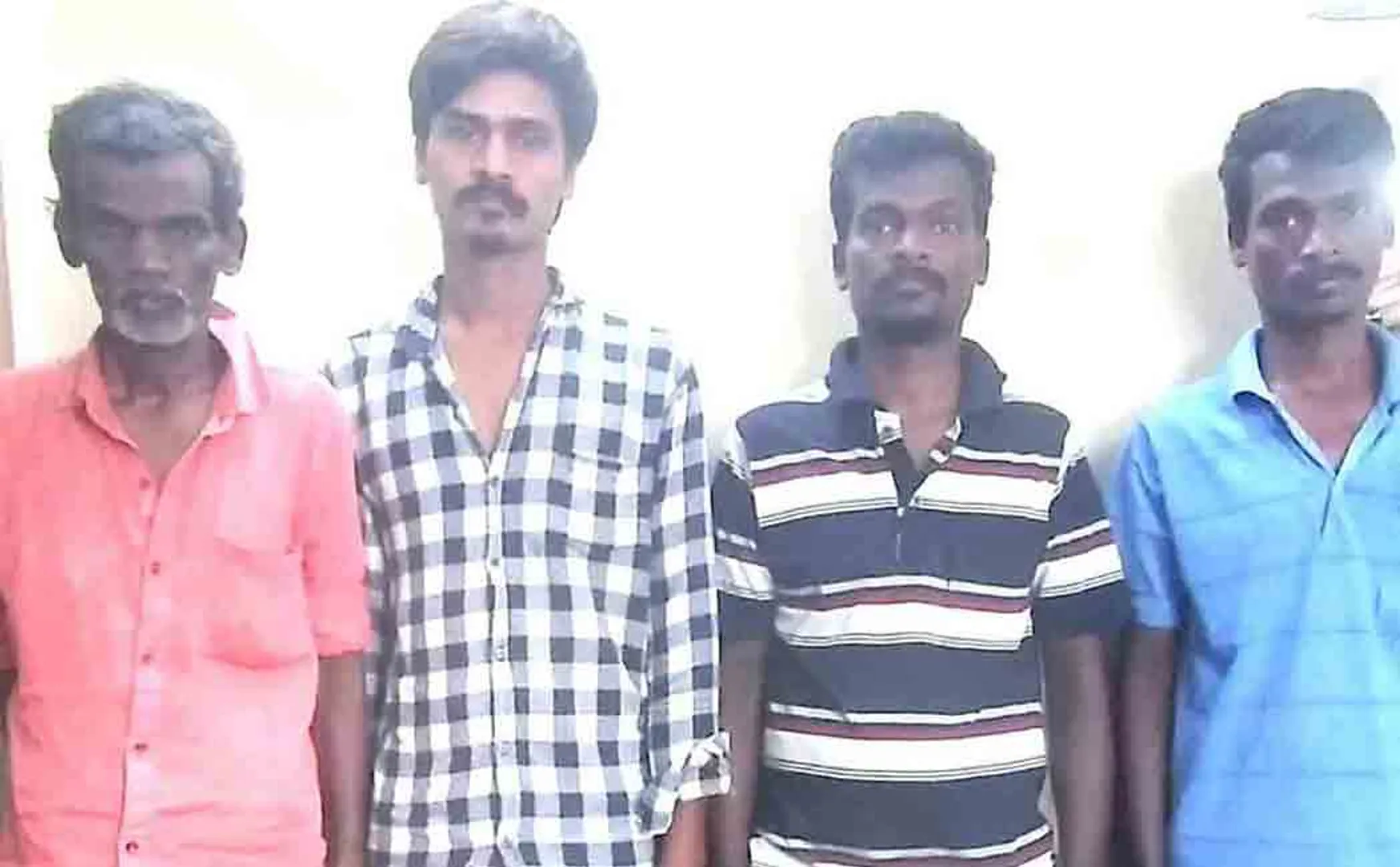 Tuticorin special team police arrested four criminals  in mumbai 