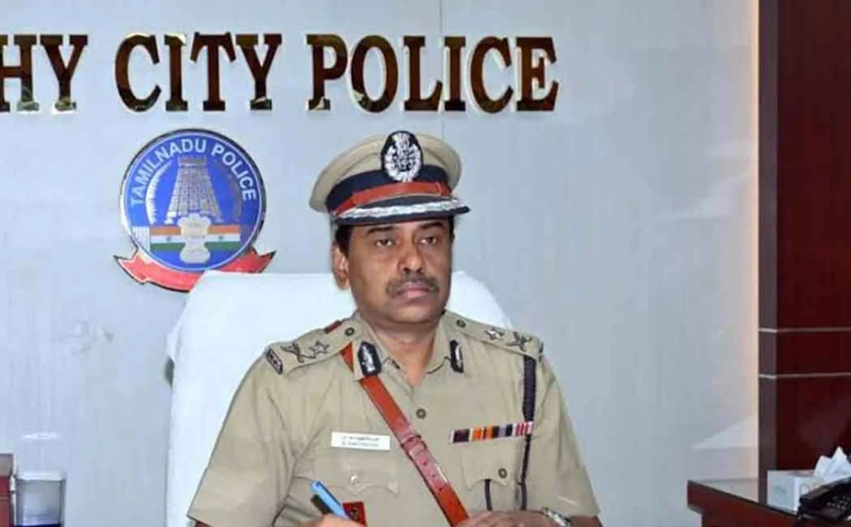 Trichy commissioner order two to arrest in goondas act 