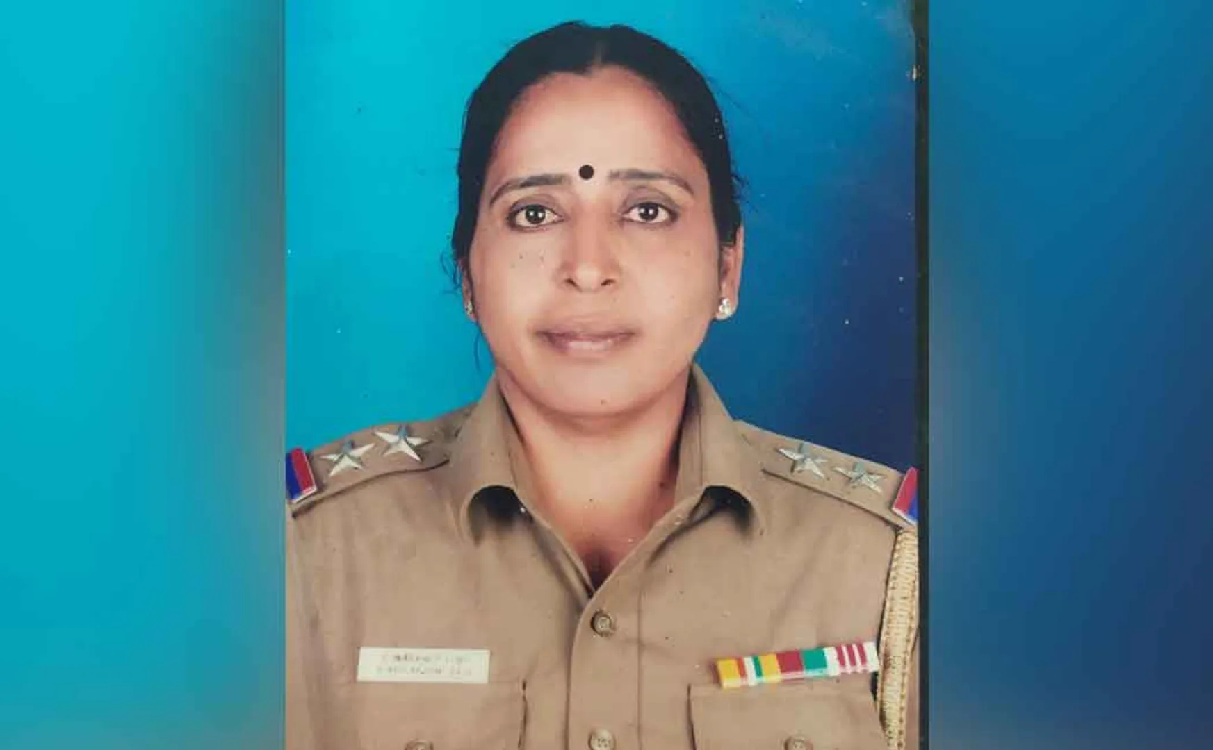 Female police officer passed away 