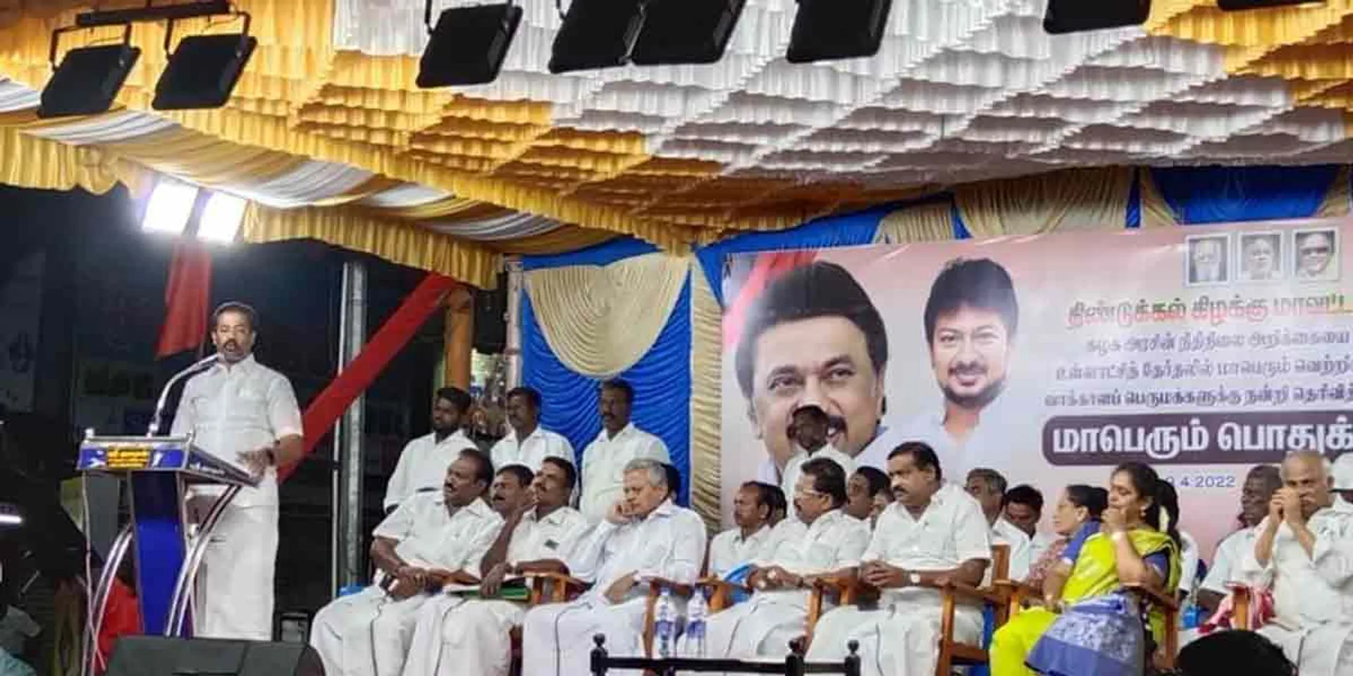  AIADMK did not hold local elections because it could not be robbed - IP Senthilkumar speech!