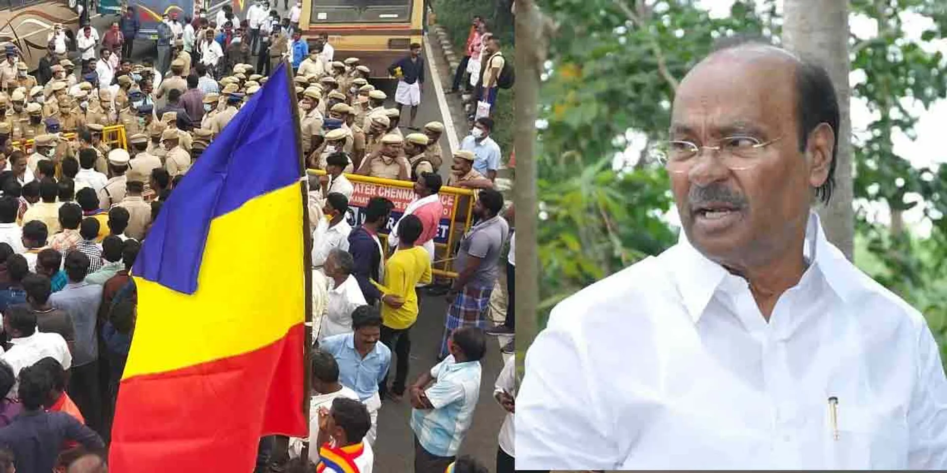 'Central government, Tamil Nadu government is not interested ...' PMK Ramadas announced the Struggle