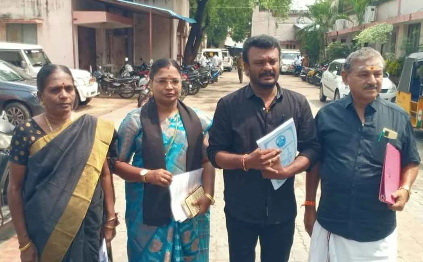 ADMK condemns property tax hike at corporation meeting BJP walkout!