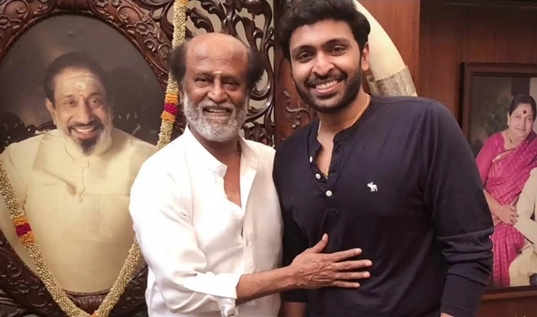 'Call from Superstar ...' - Vikram Prabhu surprised