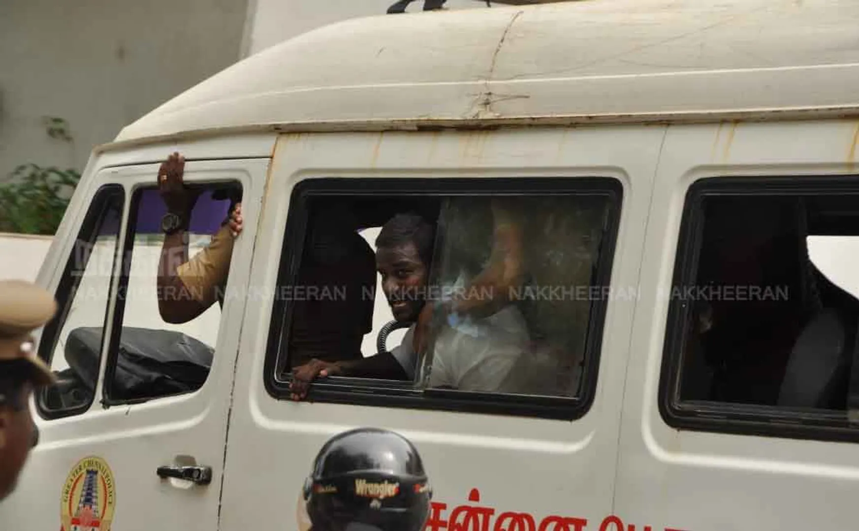 Demonstrator arrested 