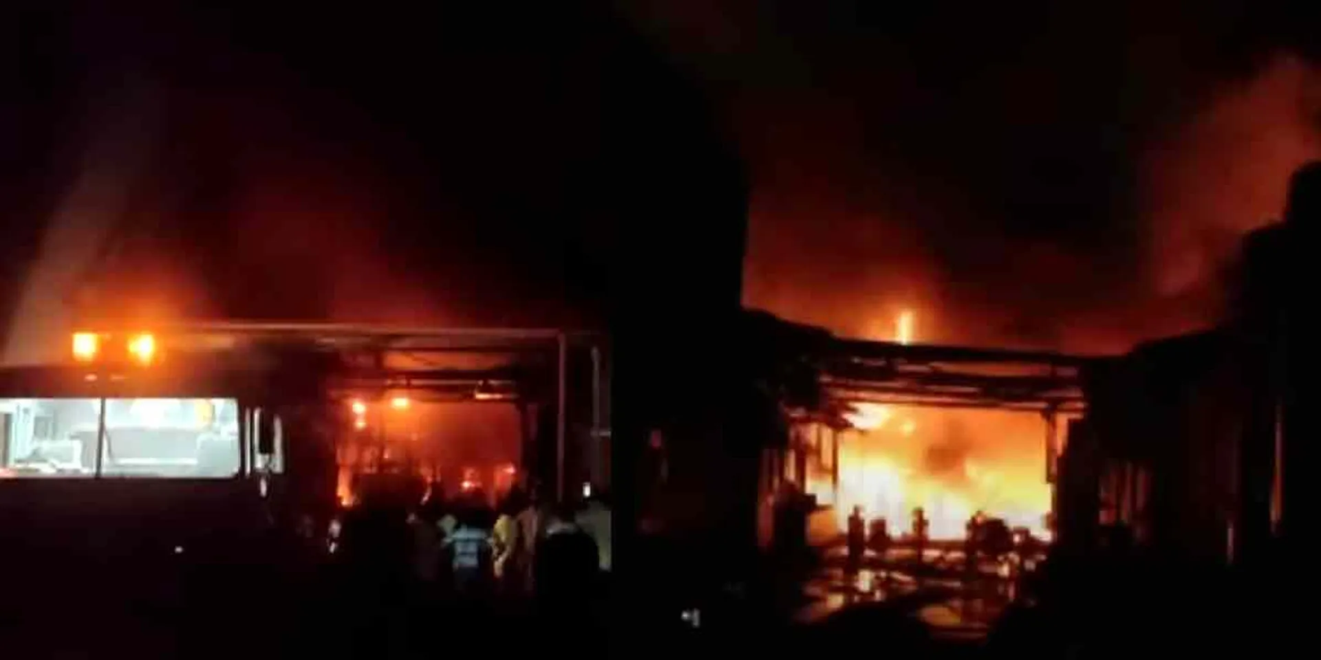  fire incident in Chemical plant 