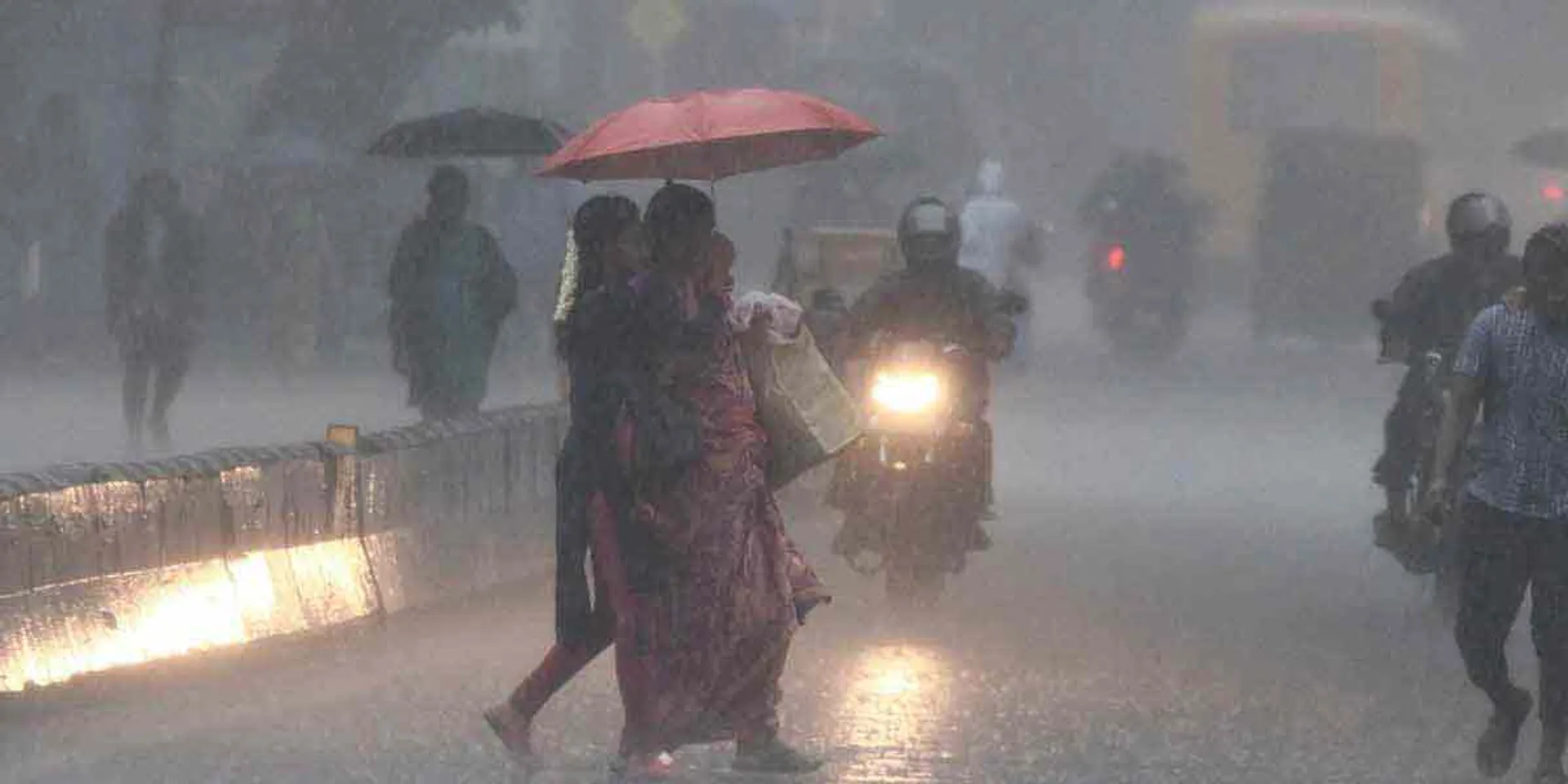 Chance of heavy rain in 4 districts!