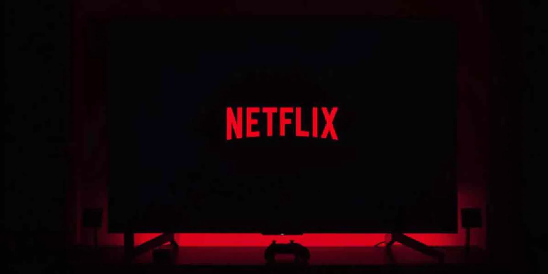'Netflix' slides for the first time