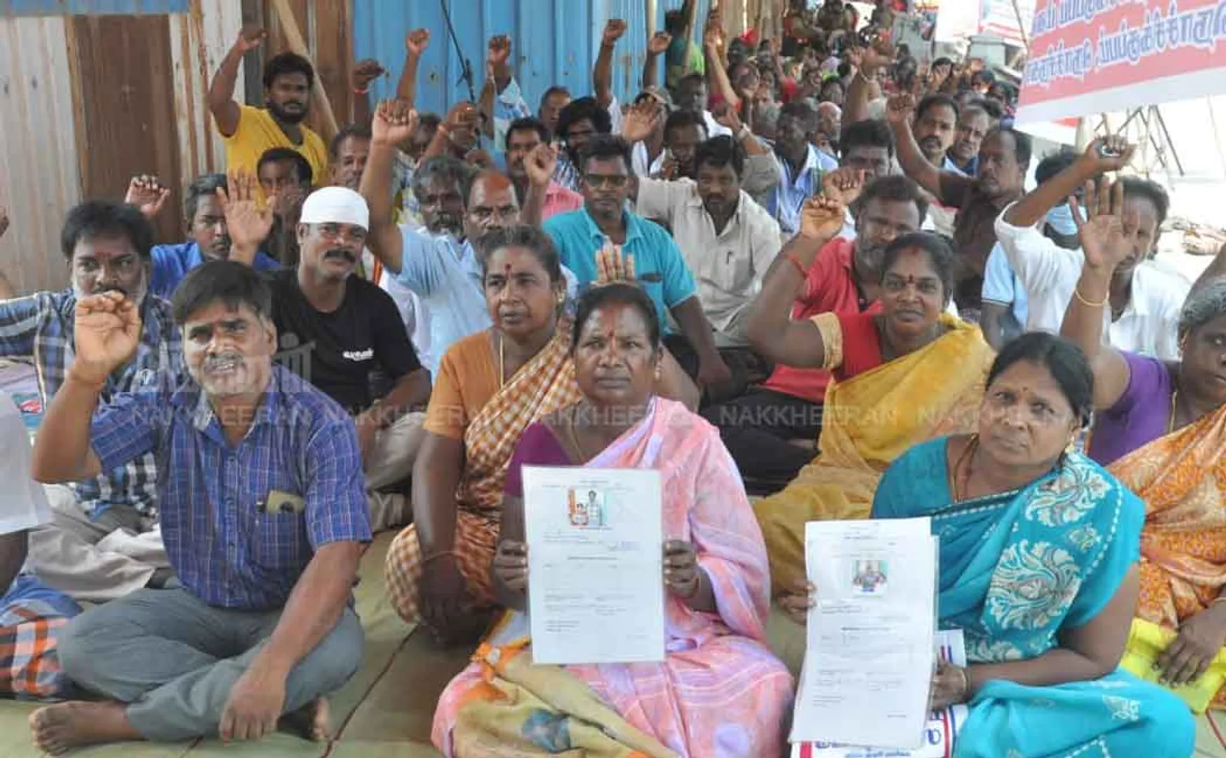 Fishermen on struggle 