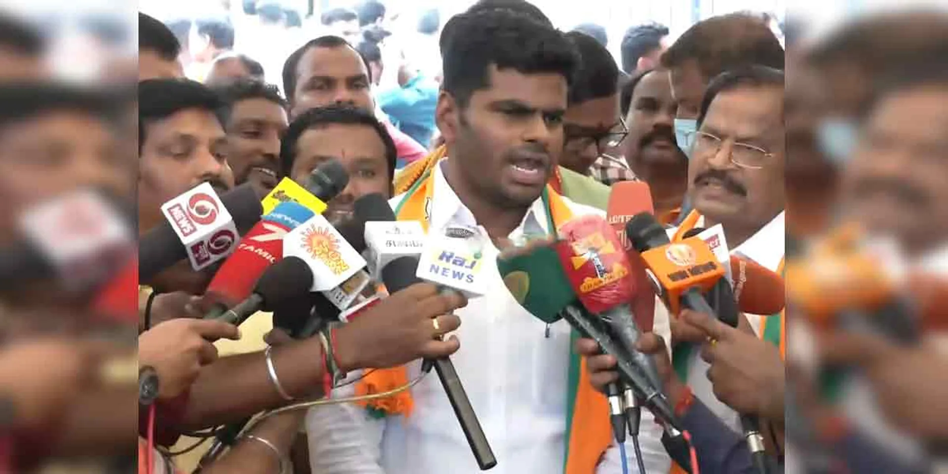 '' Let the Chief Minister of Tamil Nadu watch the video I have posted '' - BJP Annamalai interview!