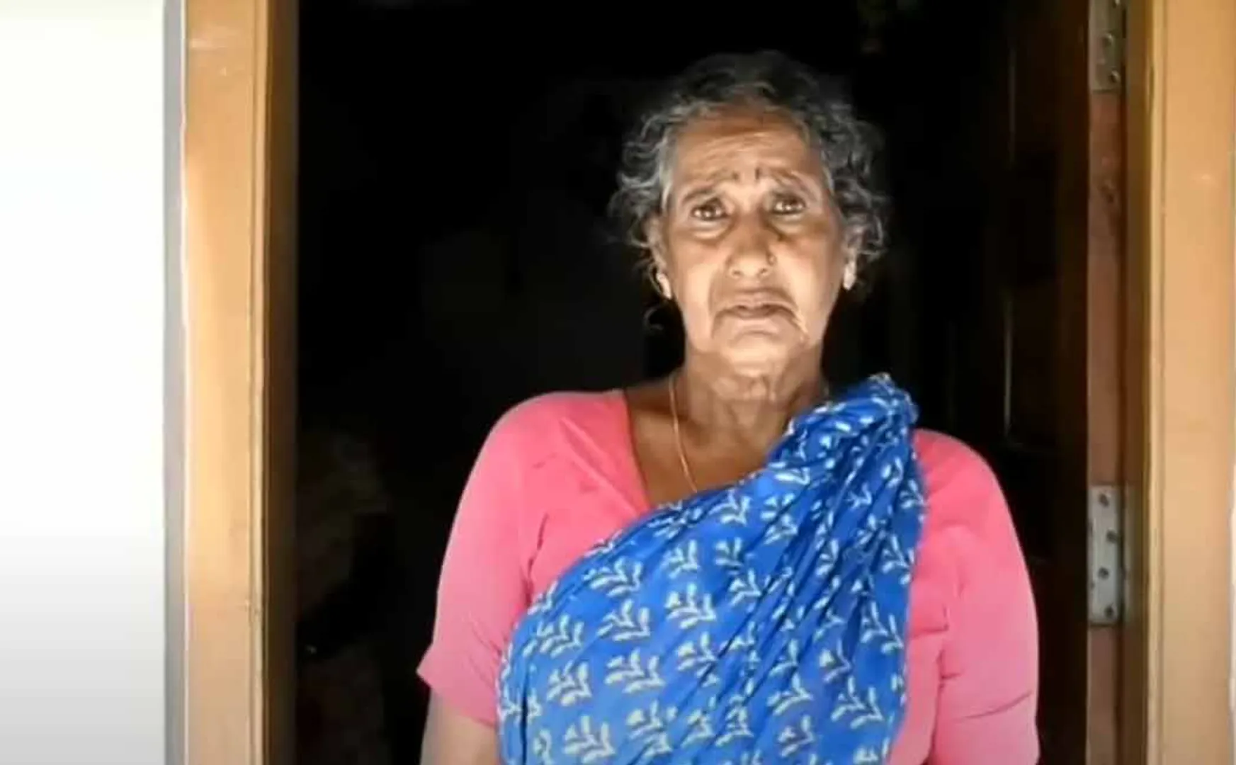 shocking incident in old lady house