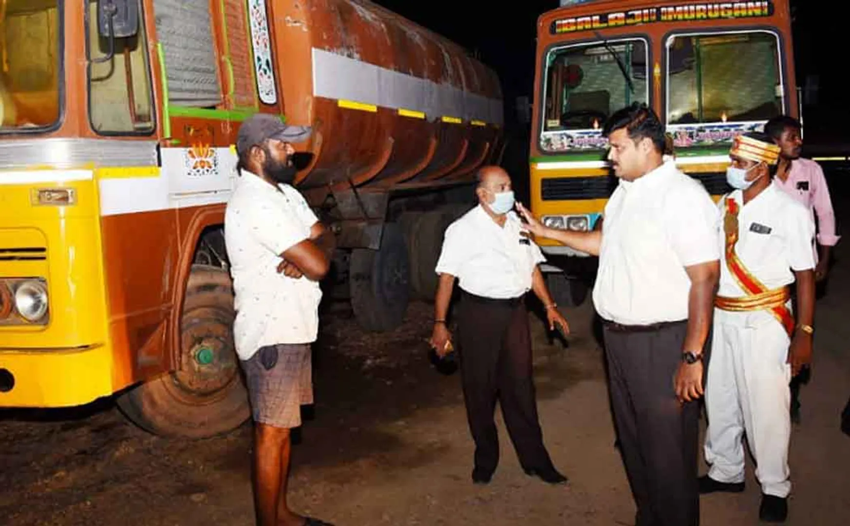 Head Constable in Biodiesel looting Karur District!