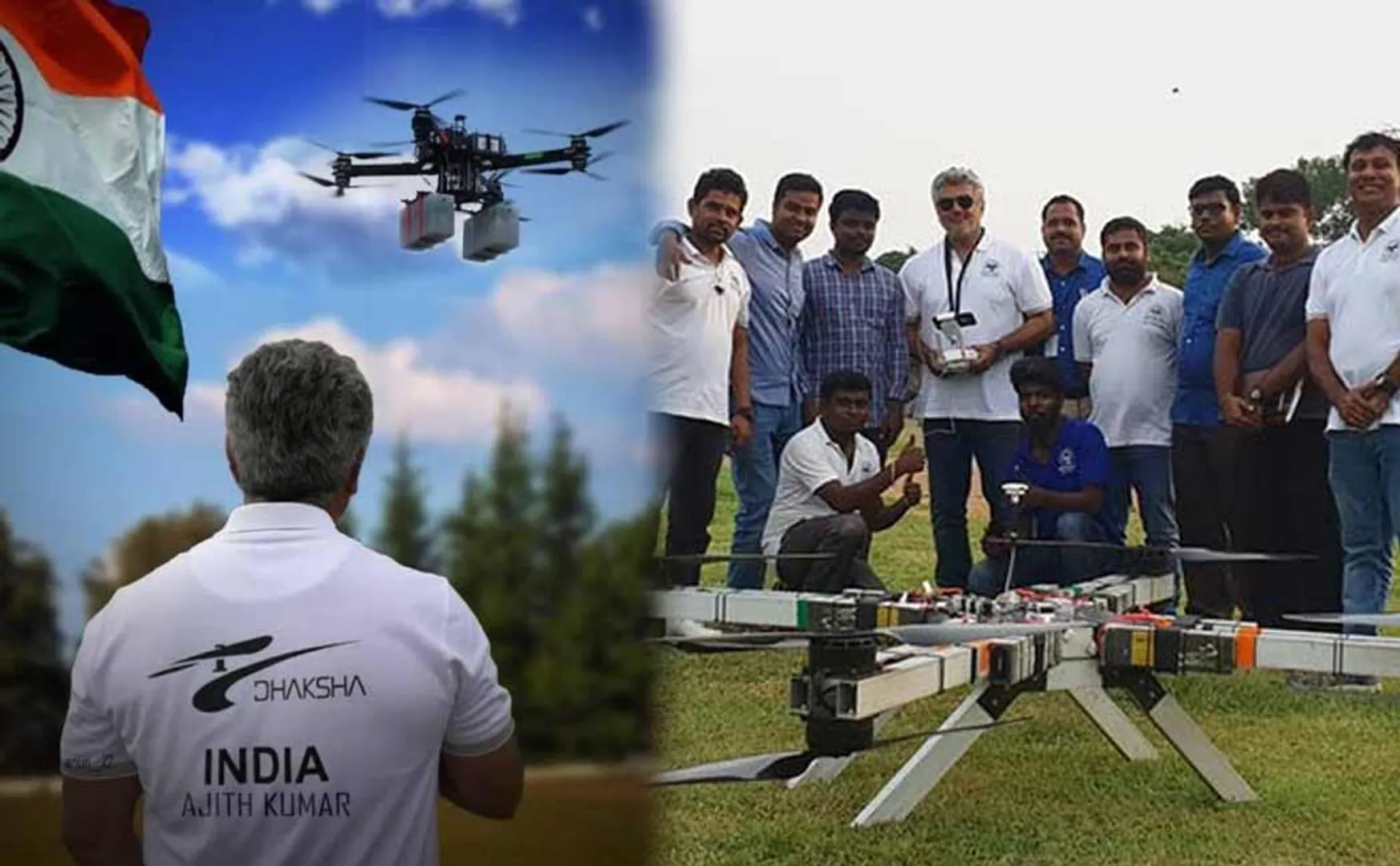 AjithKumar's Daksha team Selected Produce Indian Government Drones
