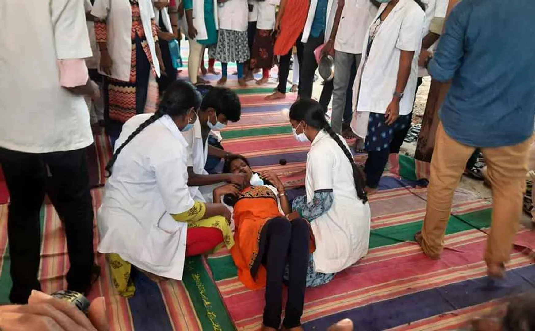 Government Medical College Student dizzy in struggle!  