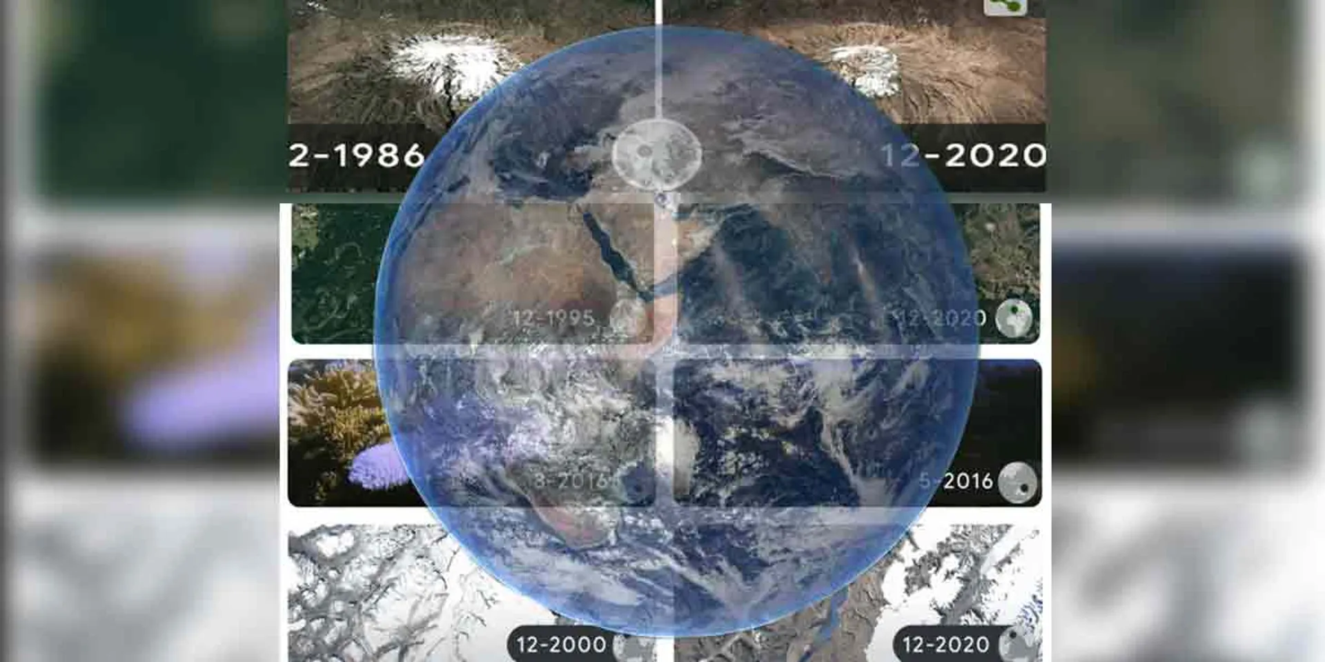 Fading Earth ... Did you notice Google's Doodle today?