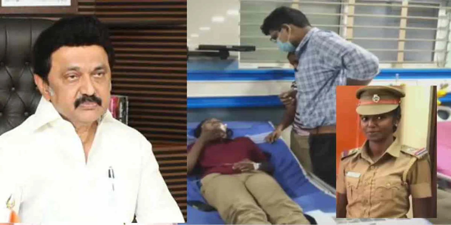 Nellai female police incident... The Chief Minister of Tamil Nadu who inquired about her health!
