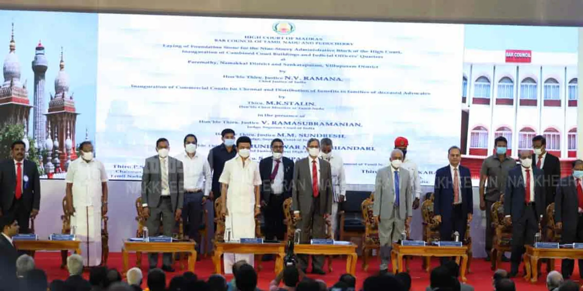 '' Tamils ​​are the first to come for language '' - Supreme Court Judge NV Ramana!