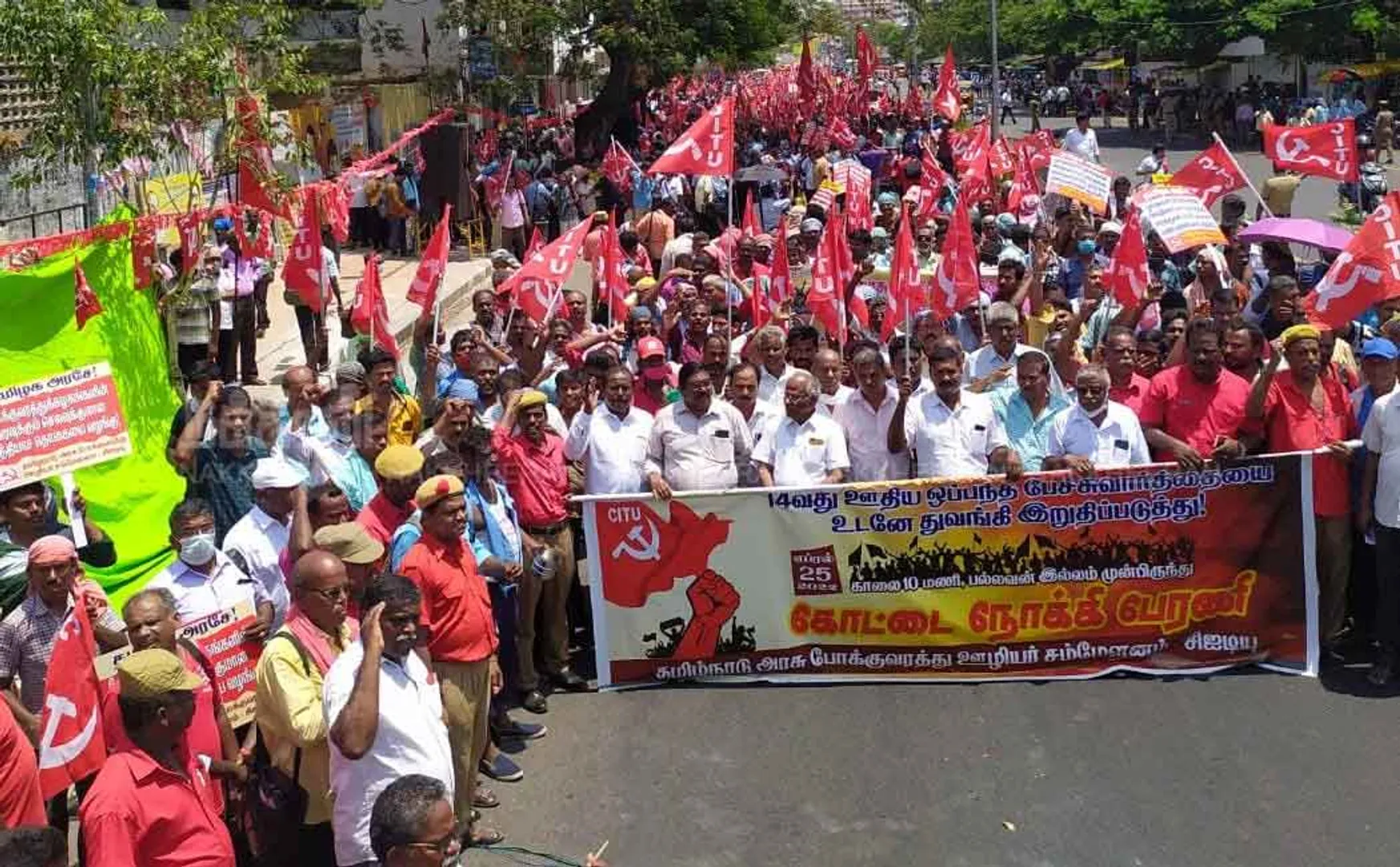 Transport workers struggle 
