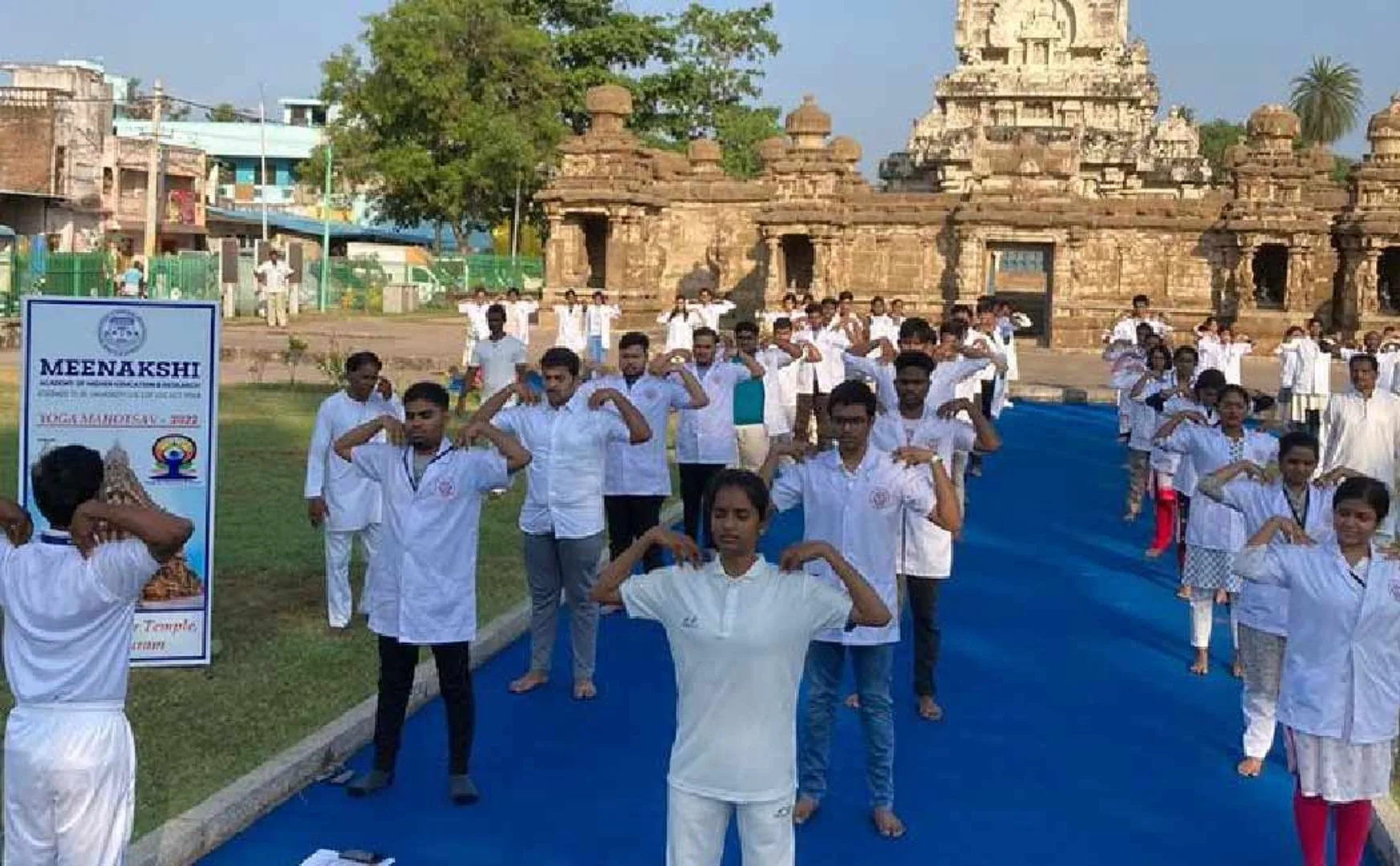 Yoga Festival at Meenakshi Institute of Higher Education and Research, Chennai