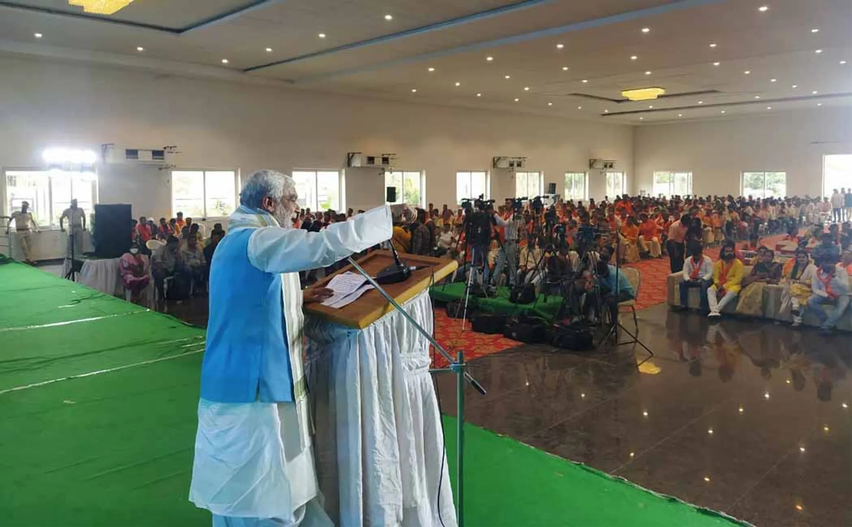 union minister speech in Hyderabad 