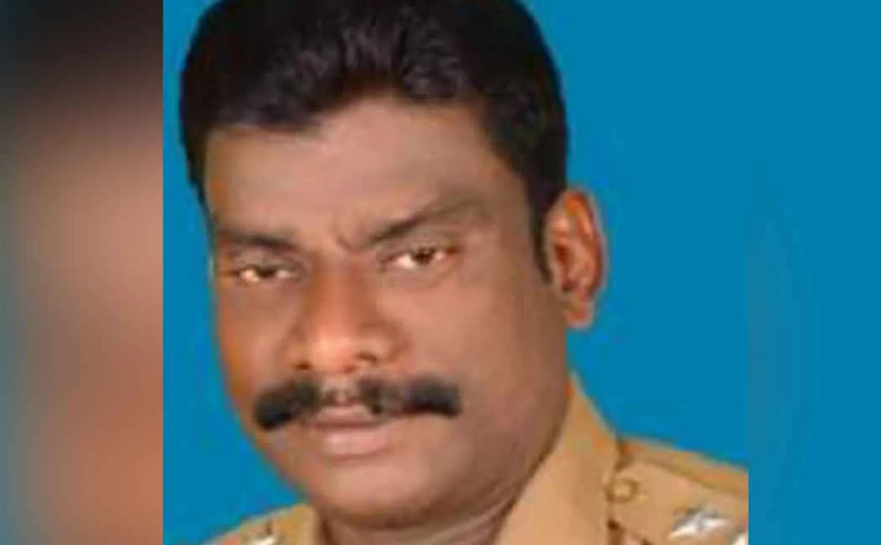 Two wheeler accident police SSI passed away  