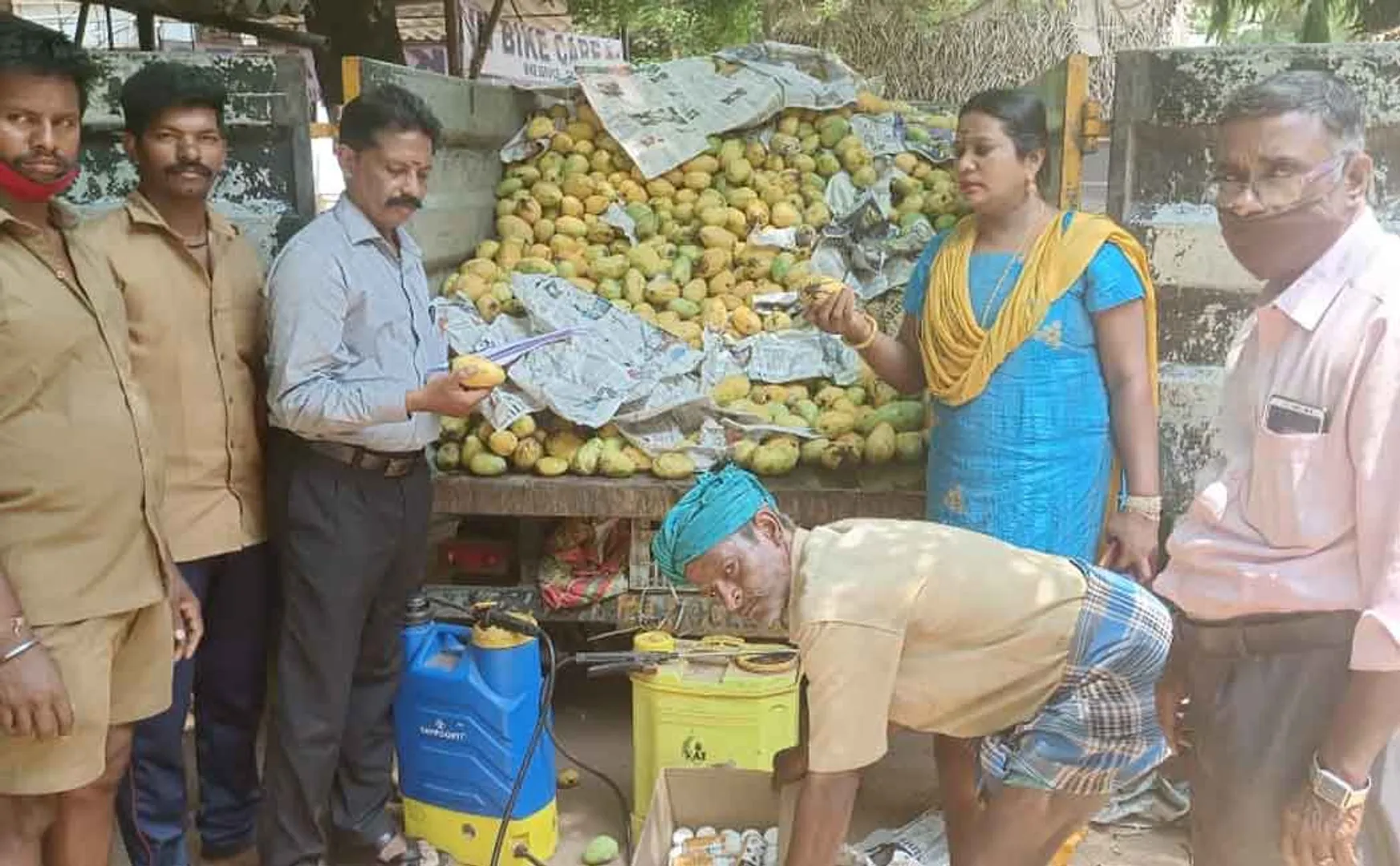700 kg of chemical fruits! Officers who took action!