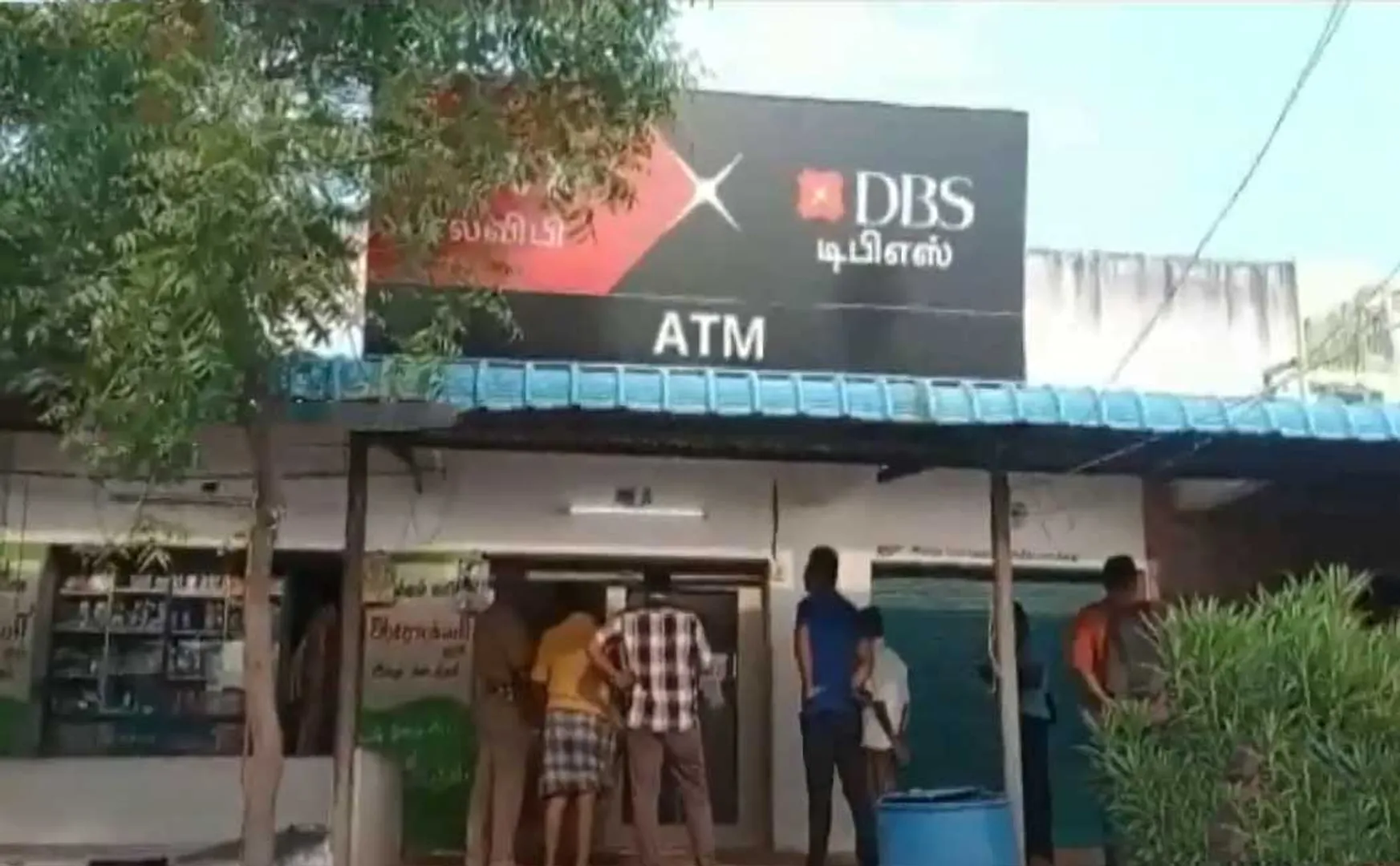 Break the ATM machine and rob the money!