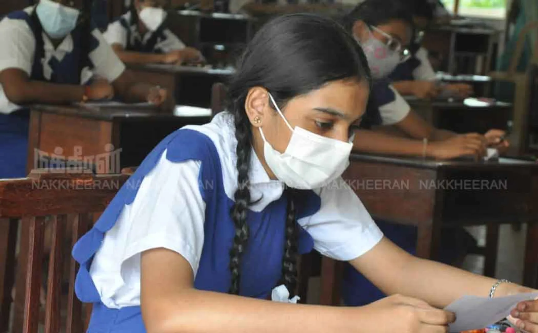 Class X  Students  Writing General Examination