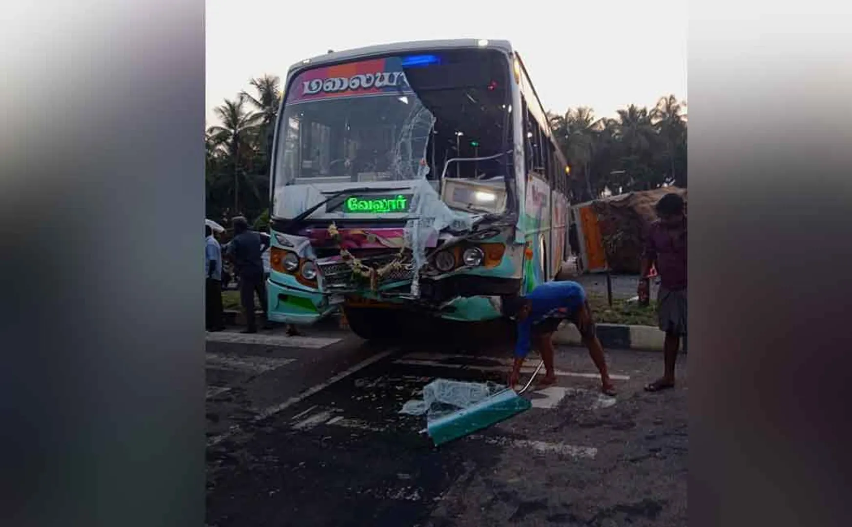Van Bus accident one passed away 