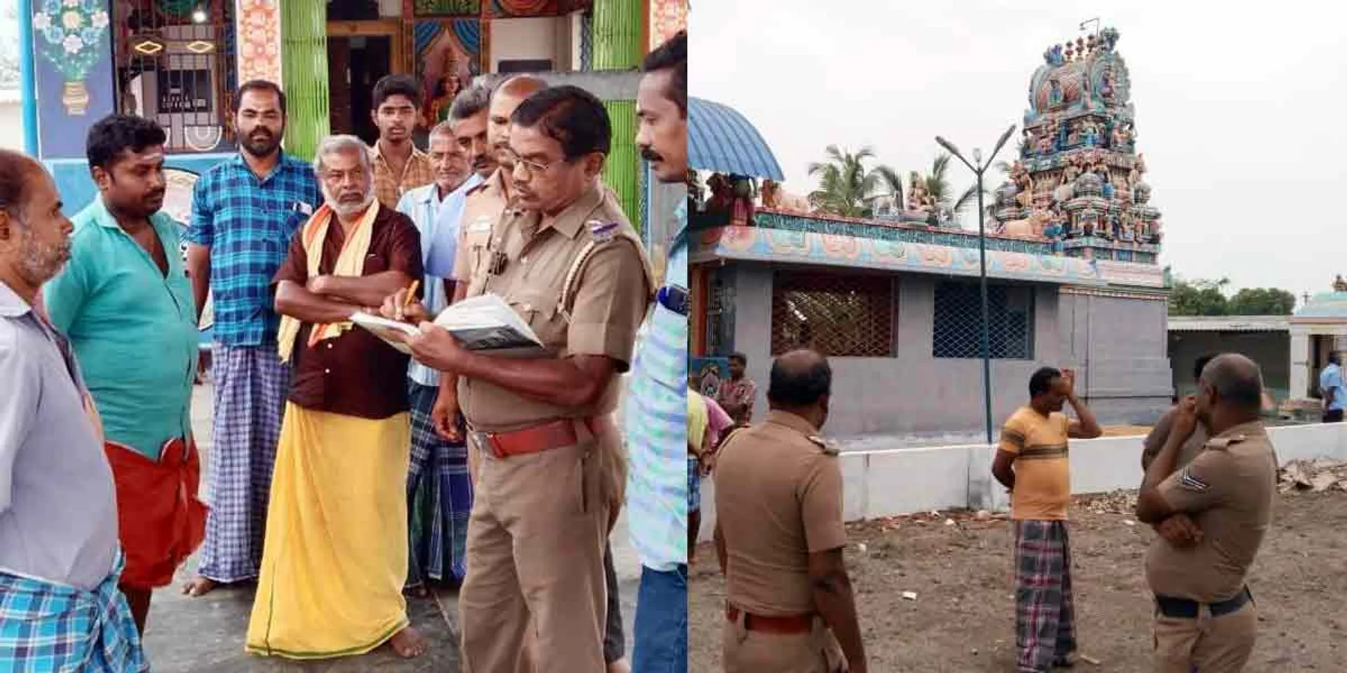 Serious robbery at three temples ... Villagers shocked!
