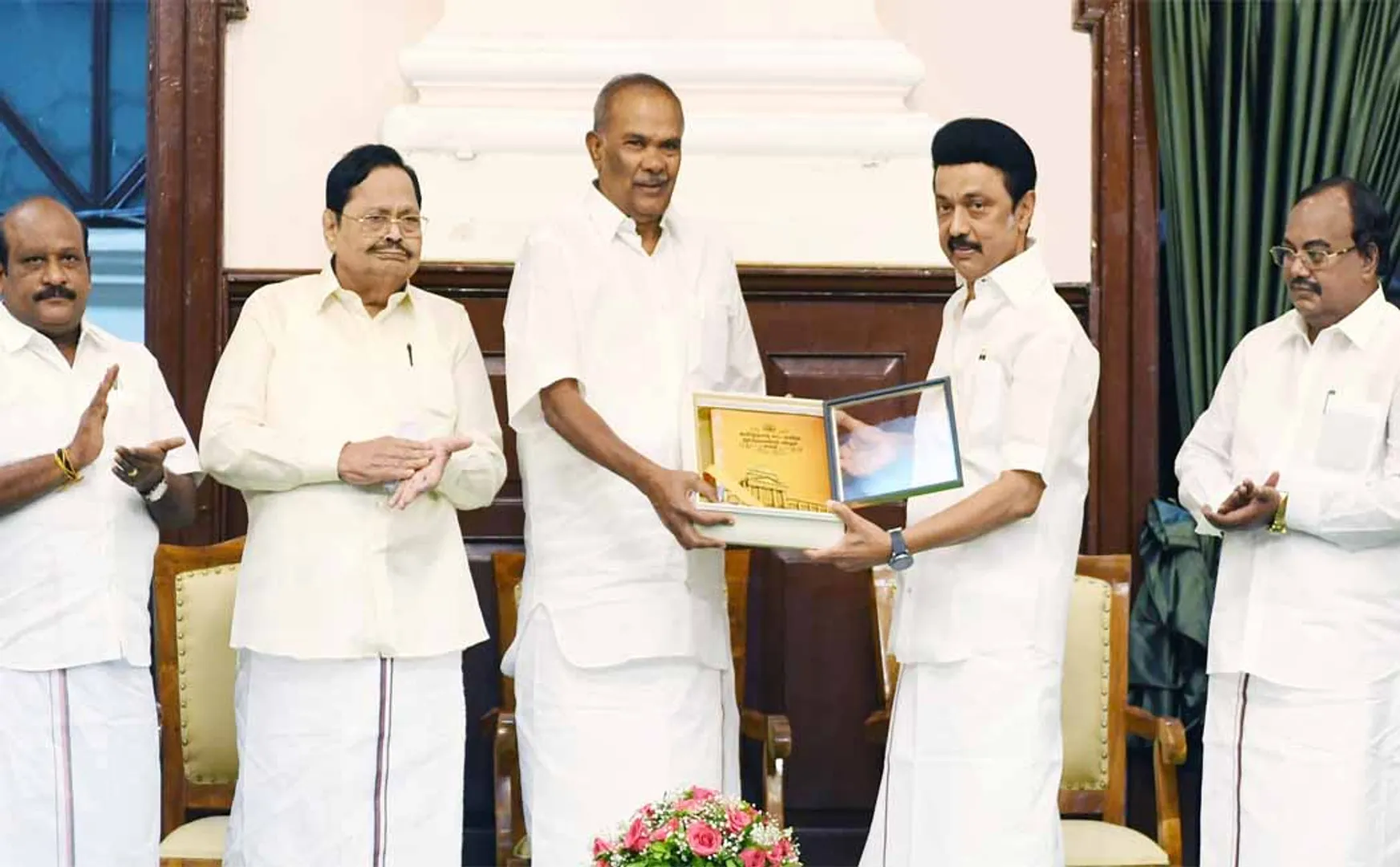 Former Chief Minister Artist Opening Ceremony Flower Release!