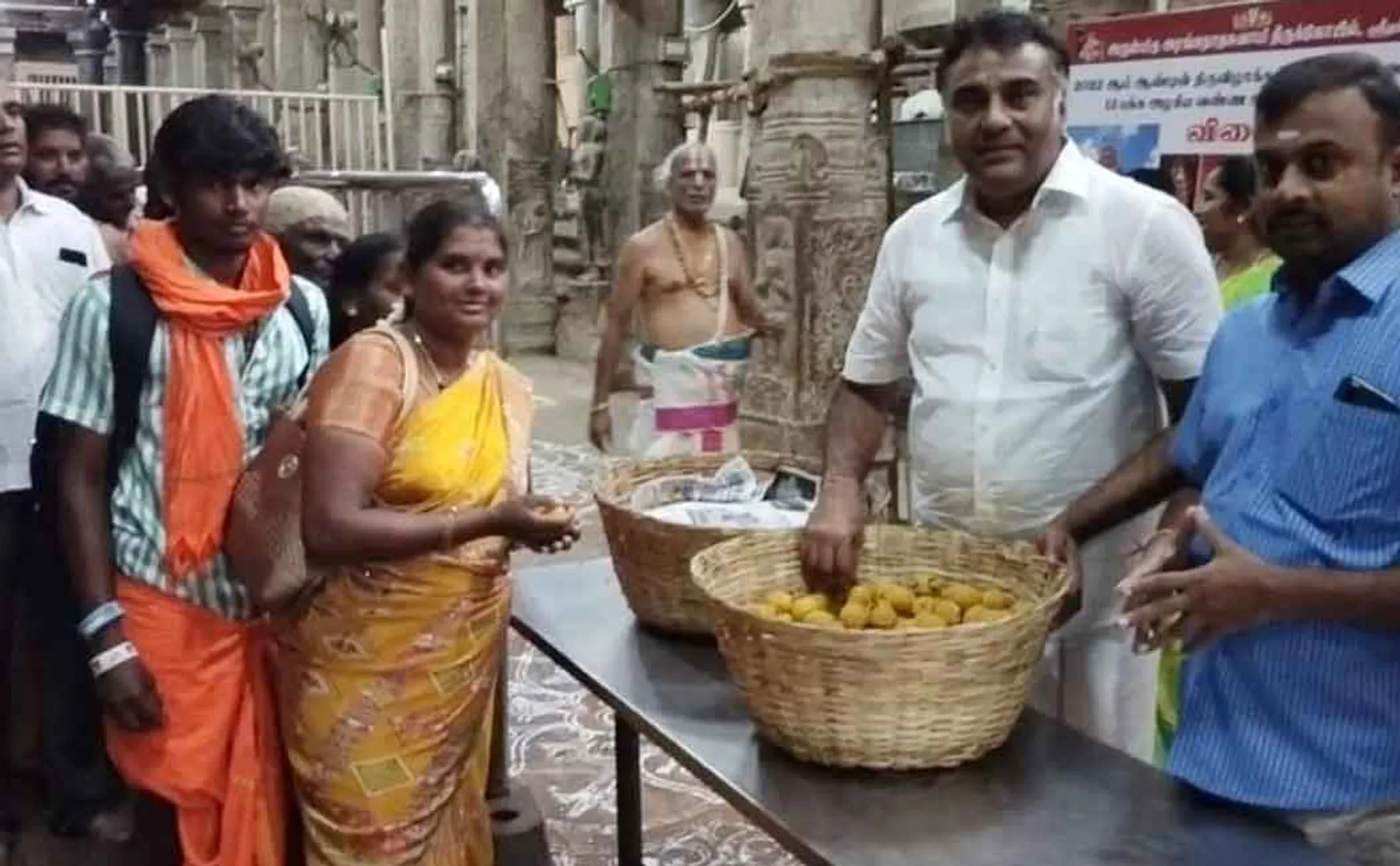 Auditor who donates to Trichy Aranganathaswamy Temple!