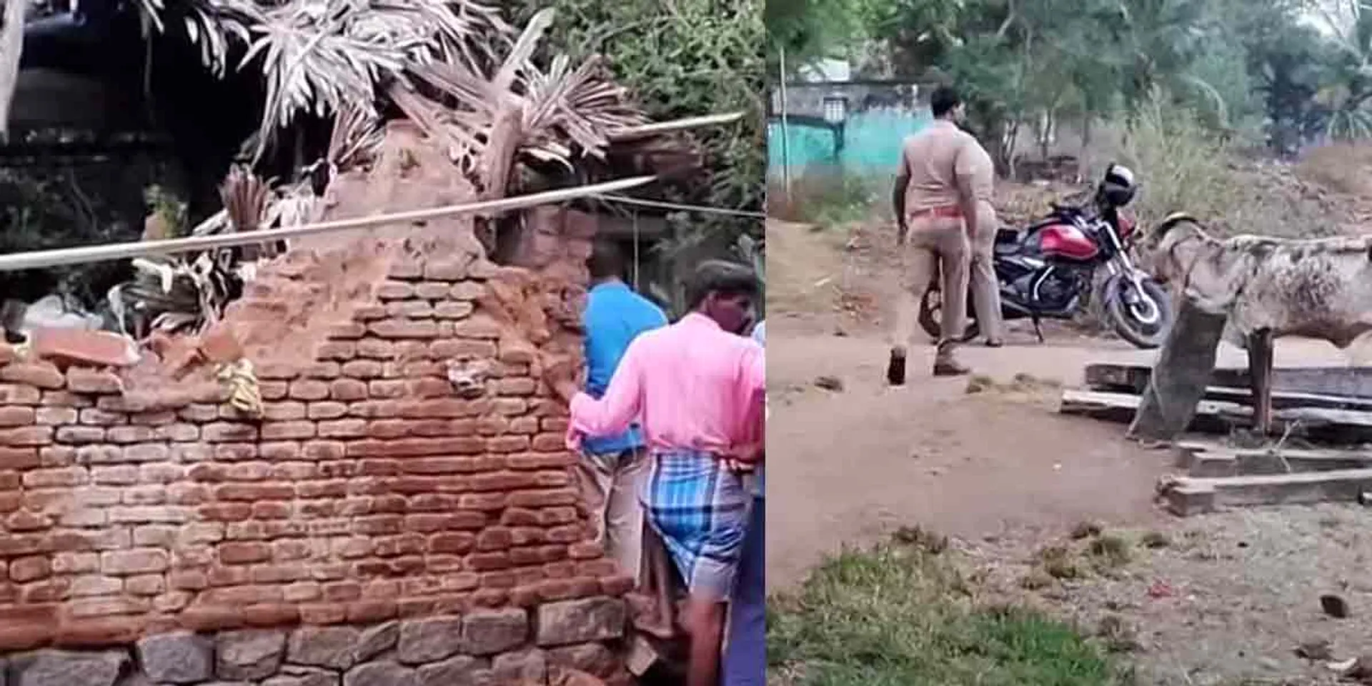  Mysterious object that took the life of a pet dog .. Police investigation!