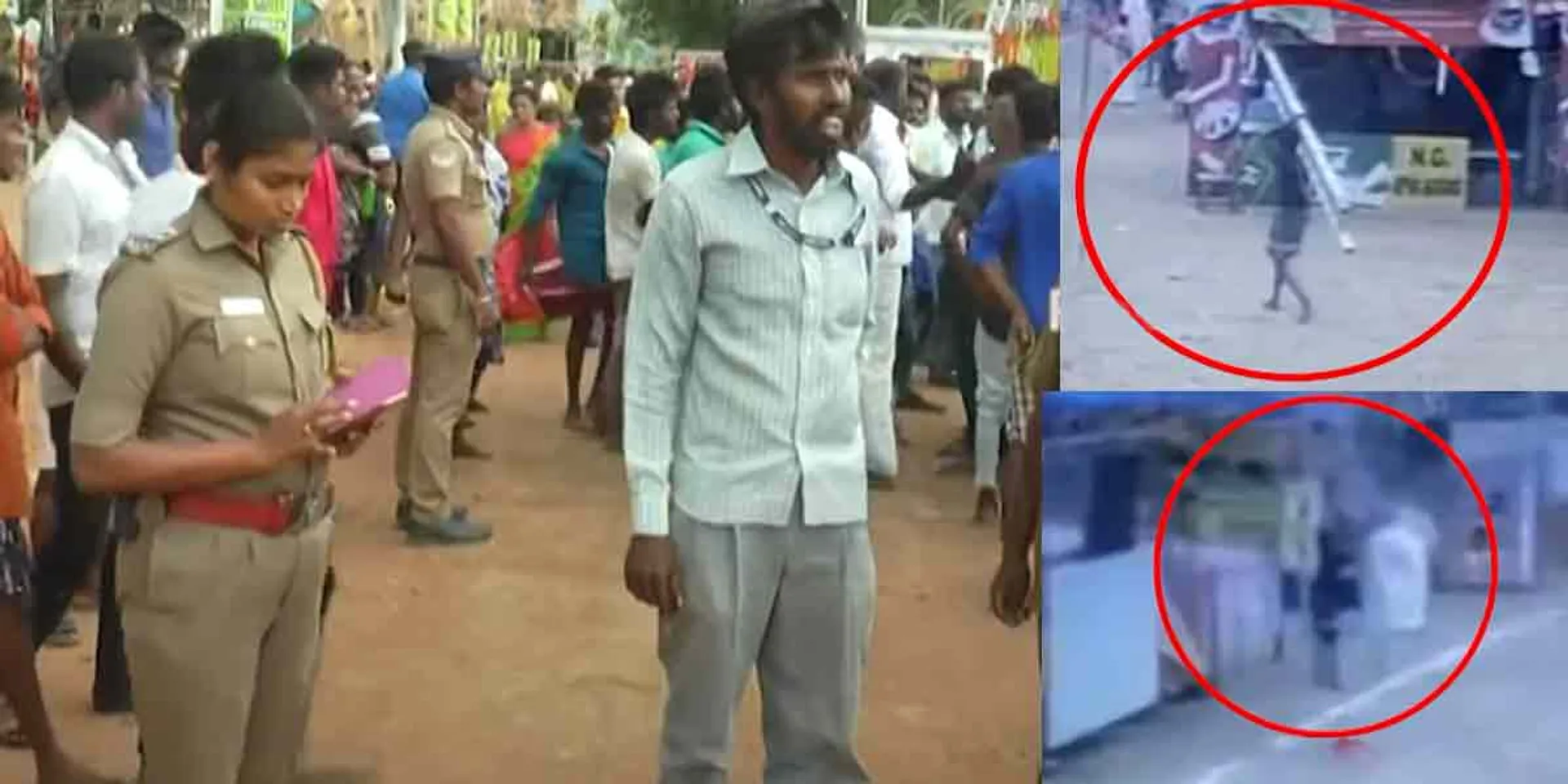 incident in theni temple festival 