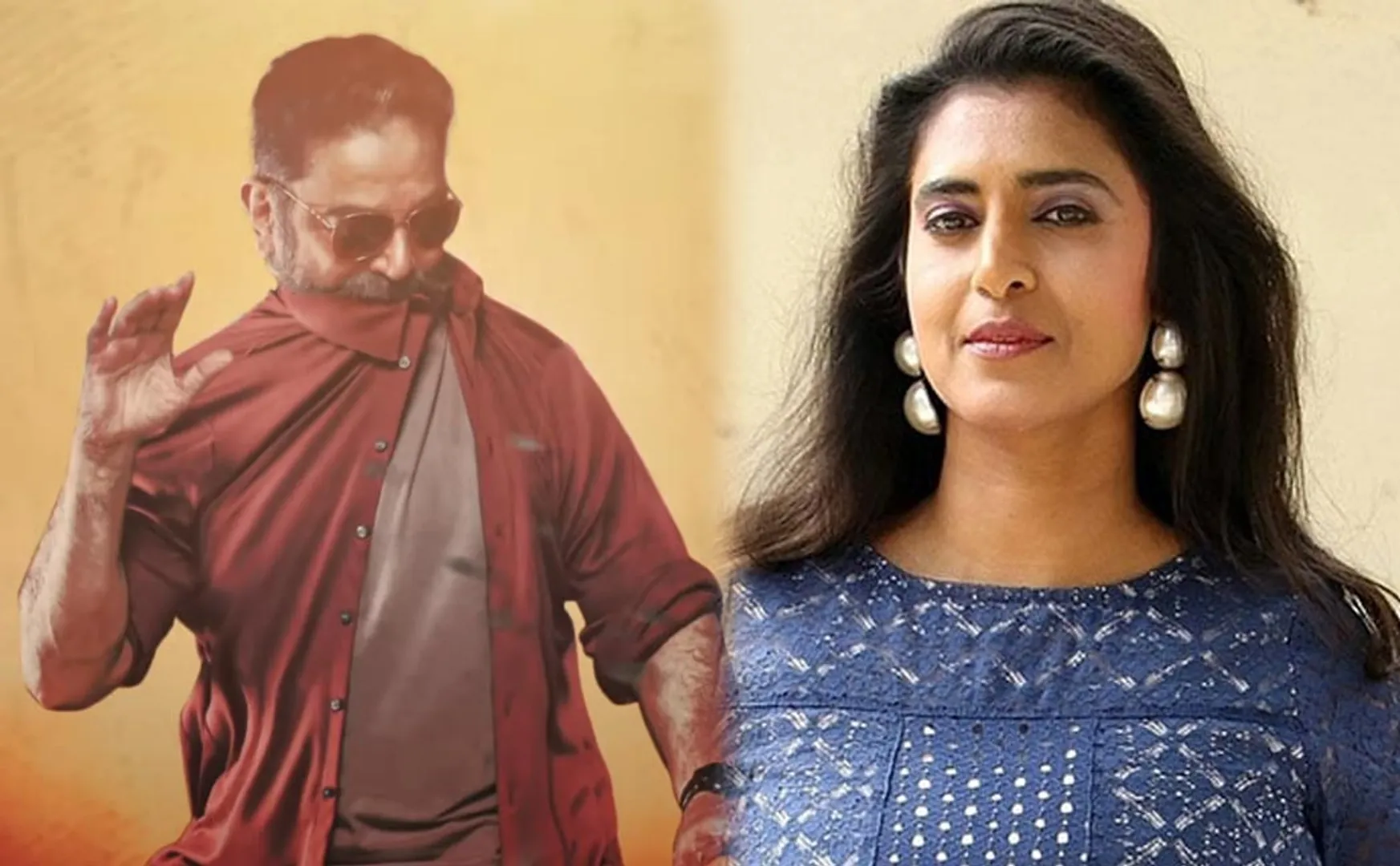 actor kasthuri talk about kamalhaasan