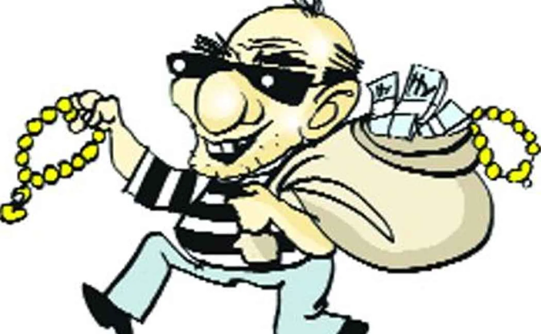 The bus stopped at the restaurant! 24 pound theft 