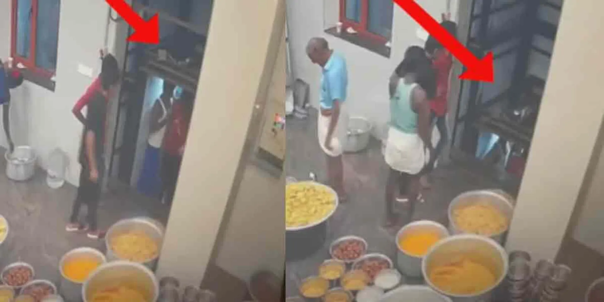 Elevator crash in wedding hall ... cctv footage