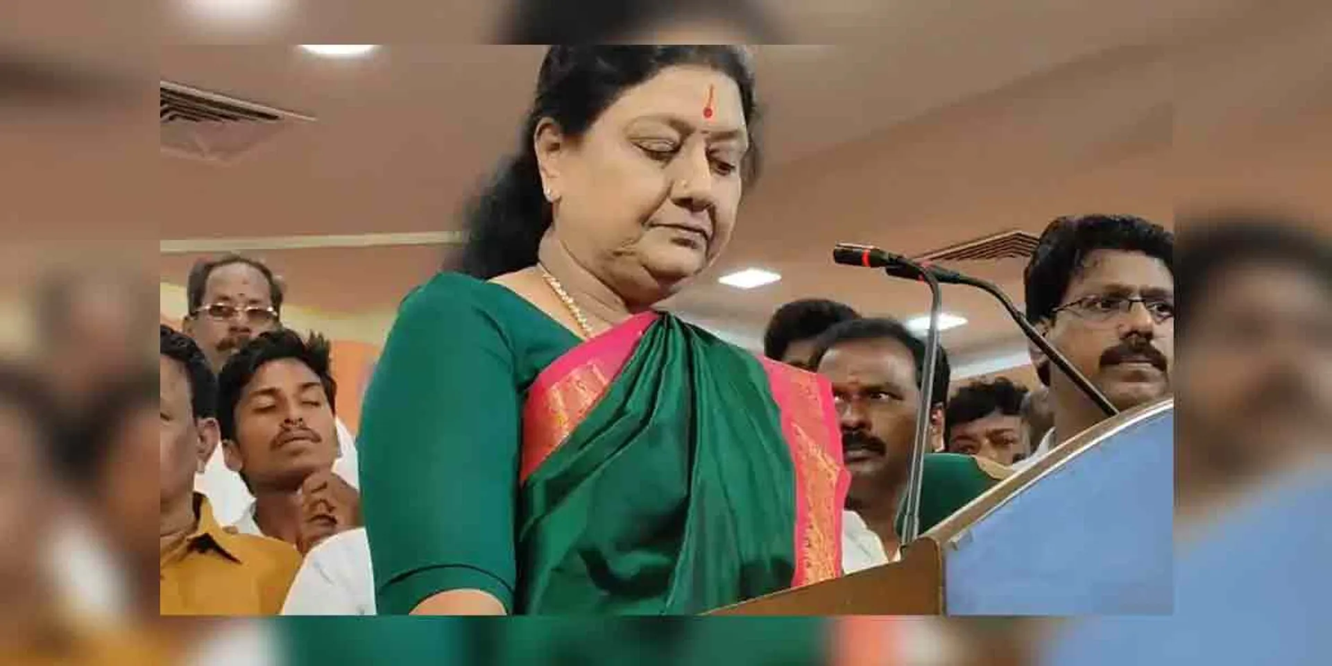  'The same trial period that took place after the demise of MGR is now taking place' - Sasikala talk!