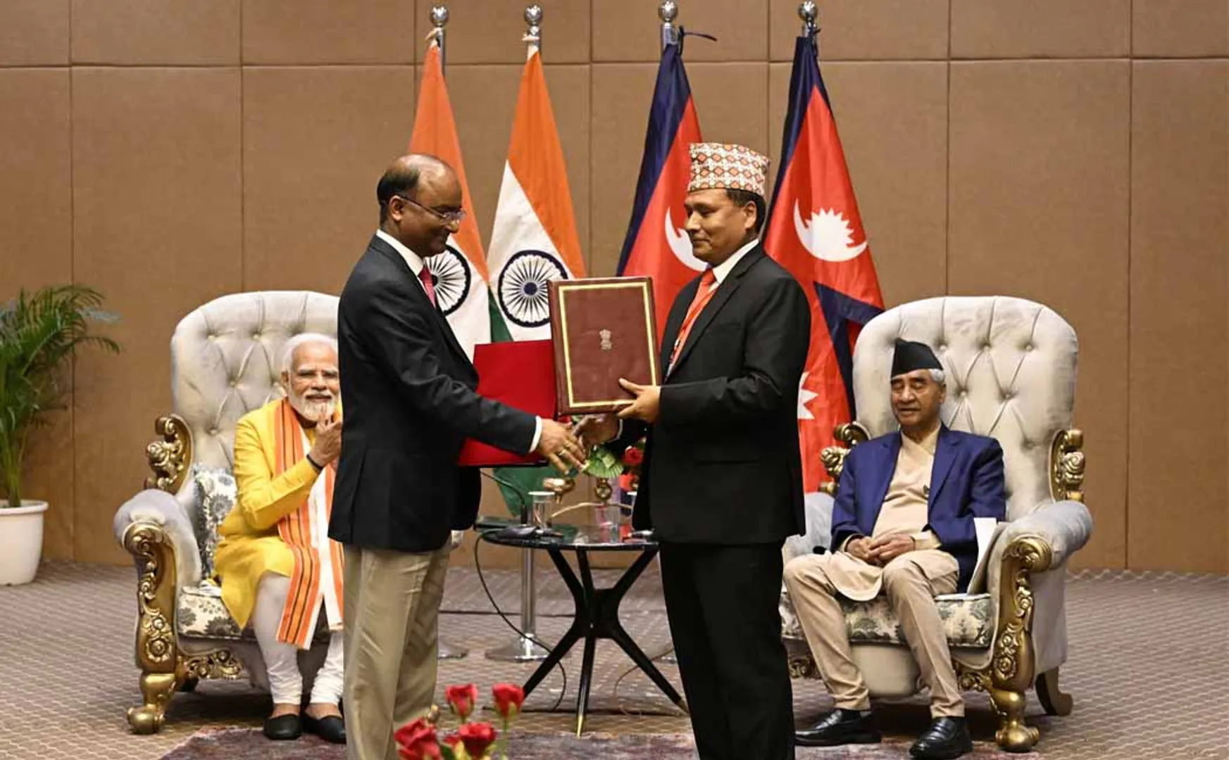 India, Nepal sign six agreements