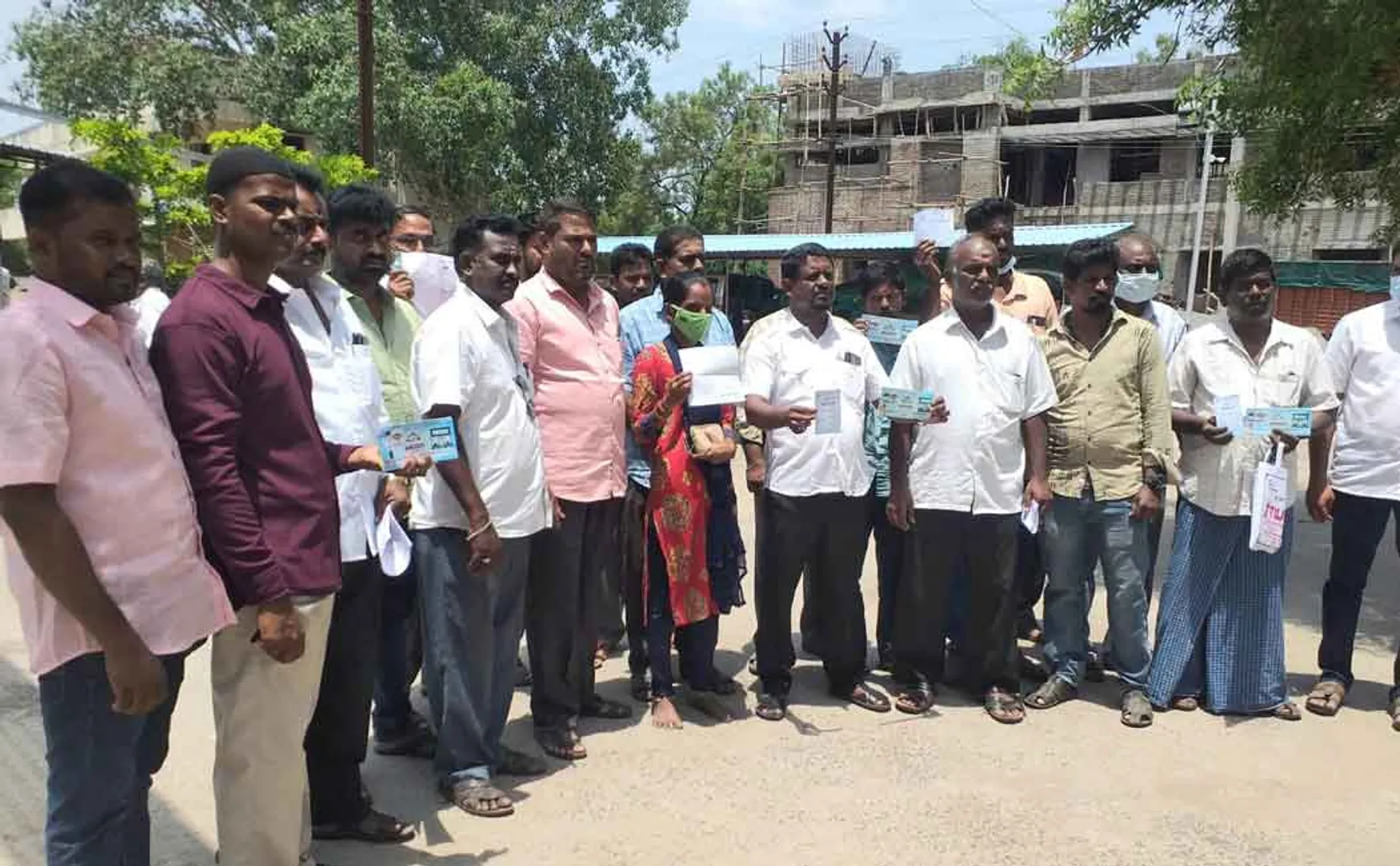 Cheated financial institution! People who petitioned the Collector