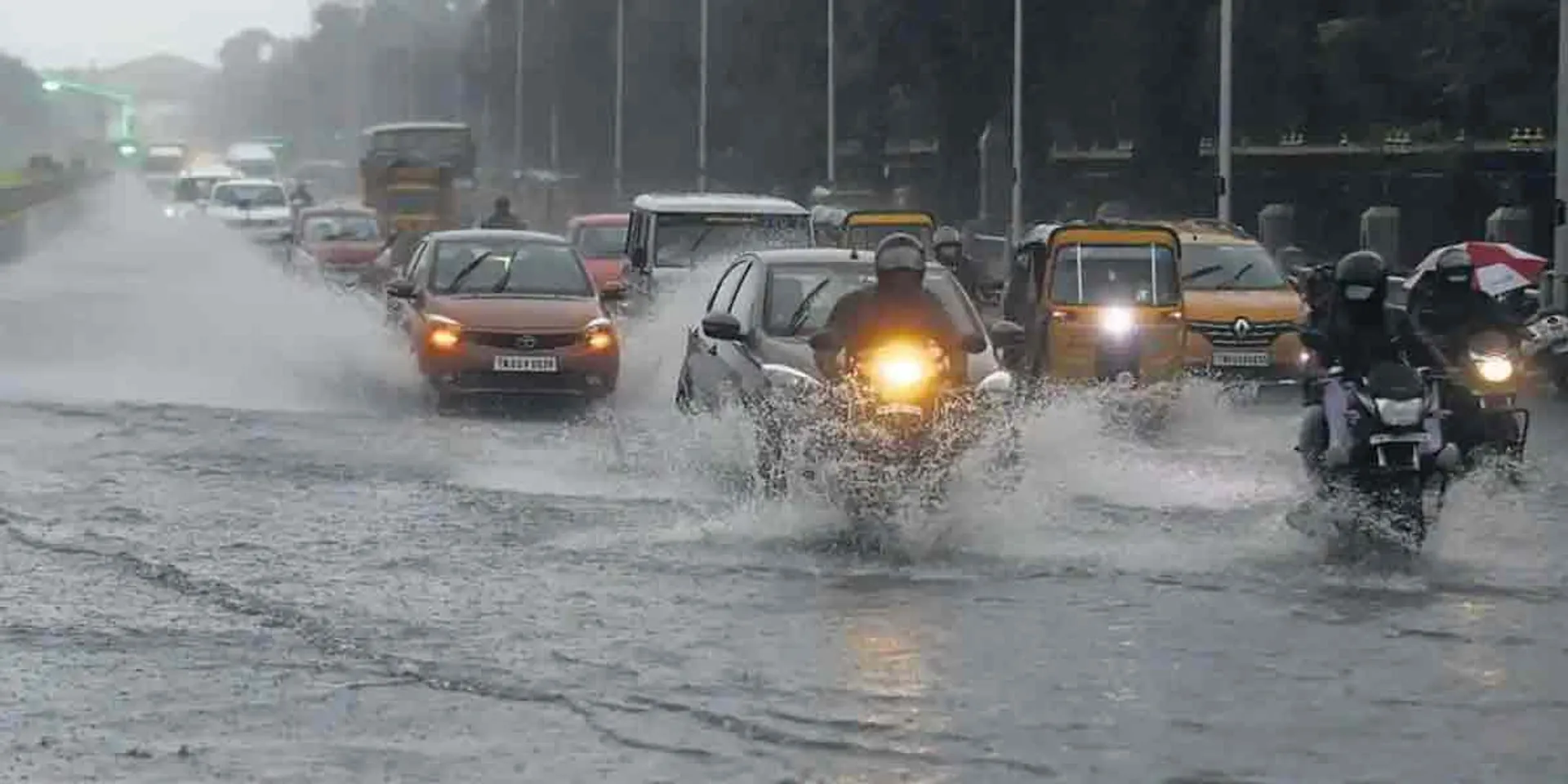 Rain in Chennai suburbs!
