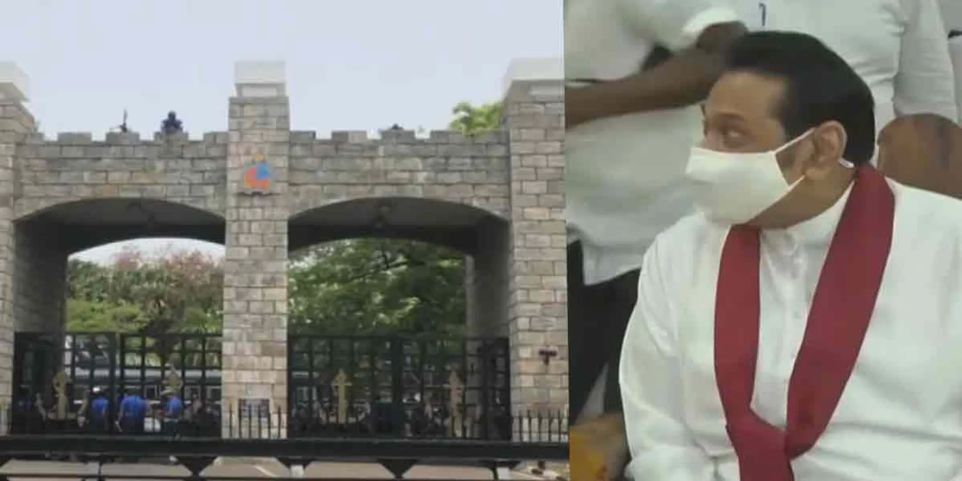  Rajapaksa changes hideout ...